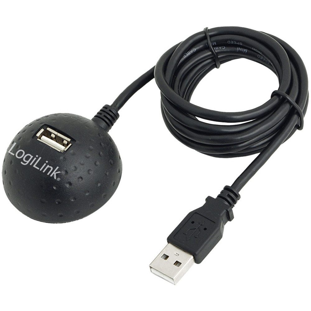 LogiLink USB-Kabel USB 2.0 USB-A Buchse, USB-A Stecker 1.50 m CU0013 USB-Kabel