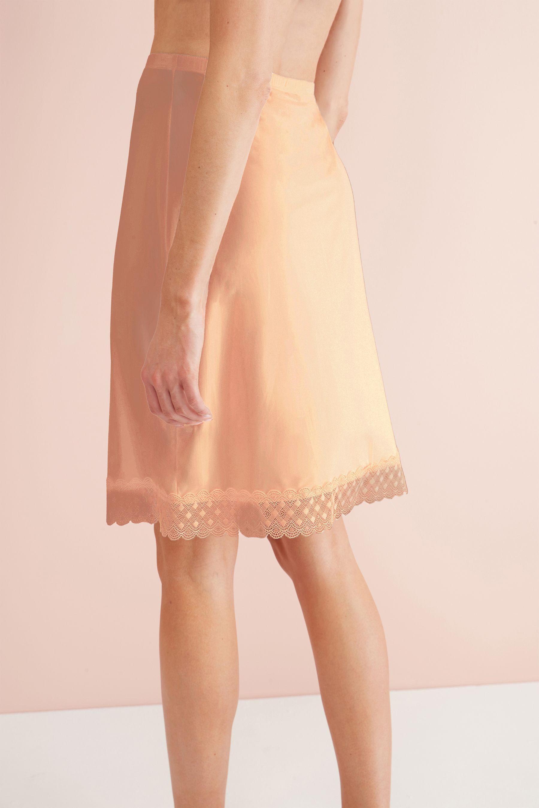 Next Unterrock Langer Mikrofaser-Unterrock, 2er-Pack (2-tlg) günstig online kaufen