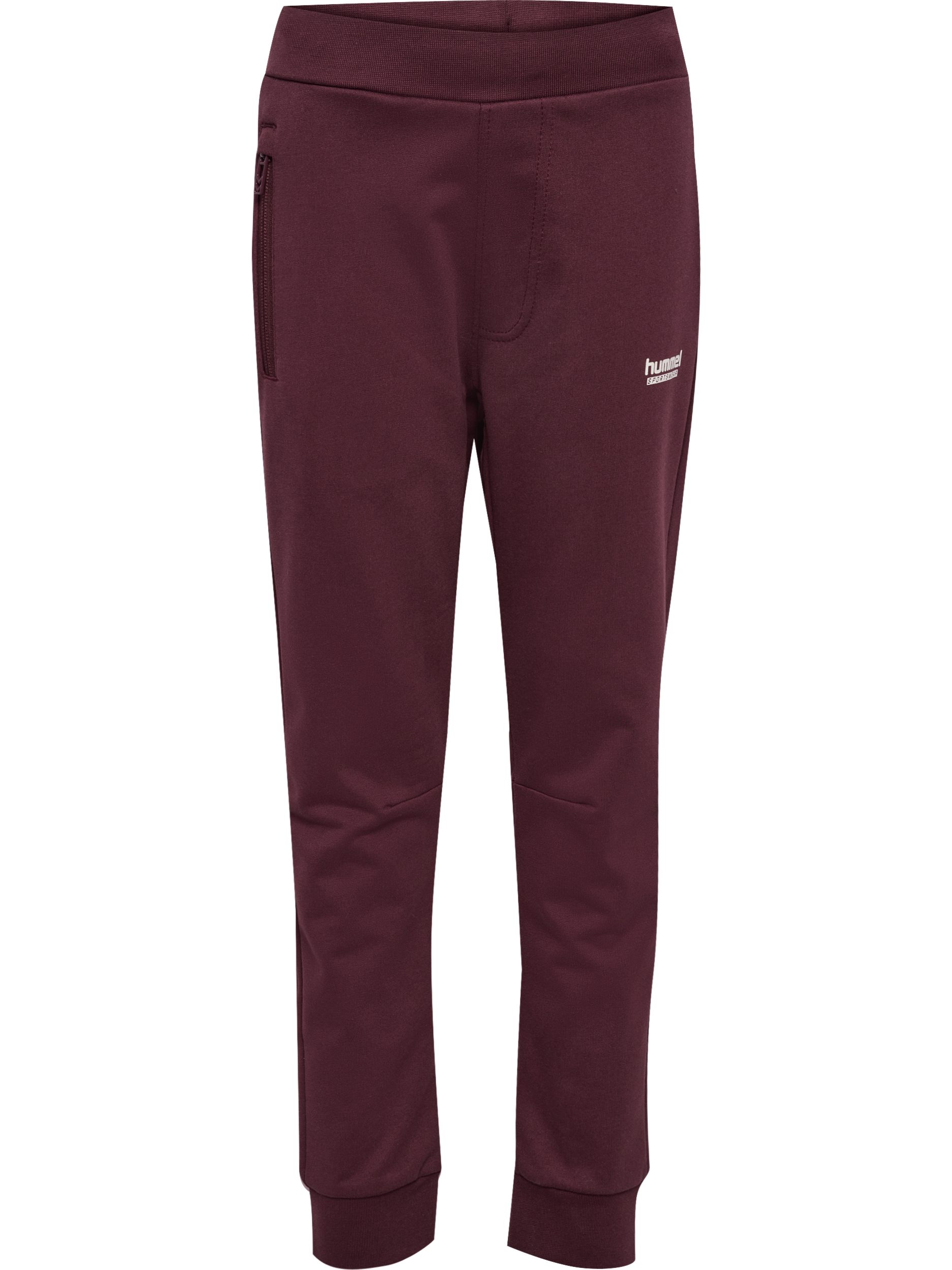 hummel Jogginghose hmlJR REGULAR ADJ WAIST PANTS mit Seitentaschen mit Reißverschlüssen, aus weichem Sweatstoff – Bild 3 von 5