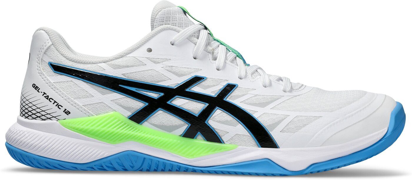 Asics GEL-TACTIC 12 WHITE/LIME BURST Handballschuh günstig online kaufen