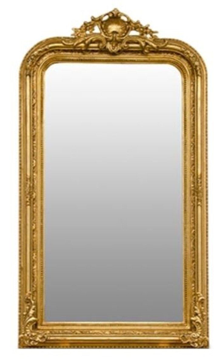 Casa Padrino Barockspiegel Barock Spiegel Gold 86 x H. 155 cm - Wohnzimmermöbel im Barockstil