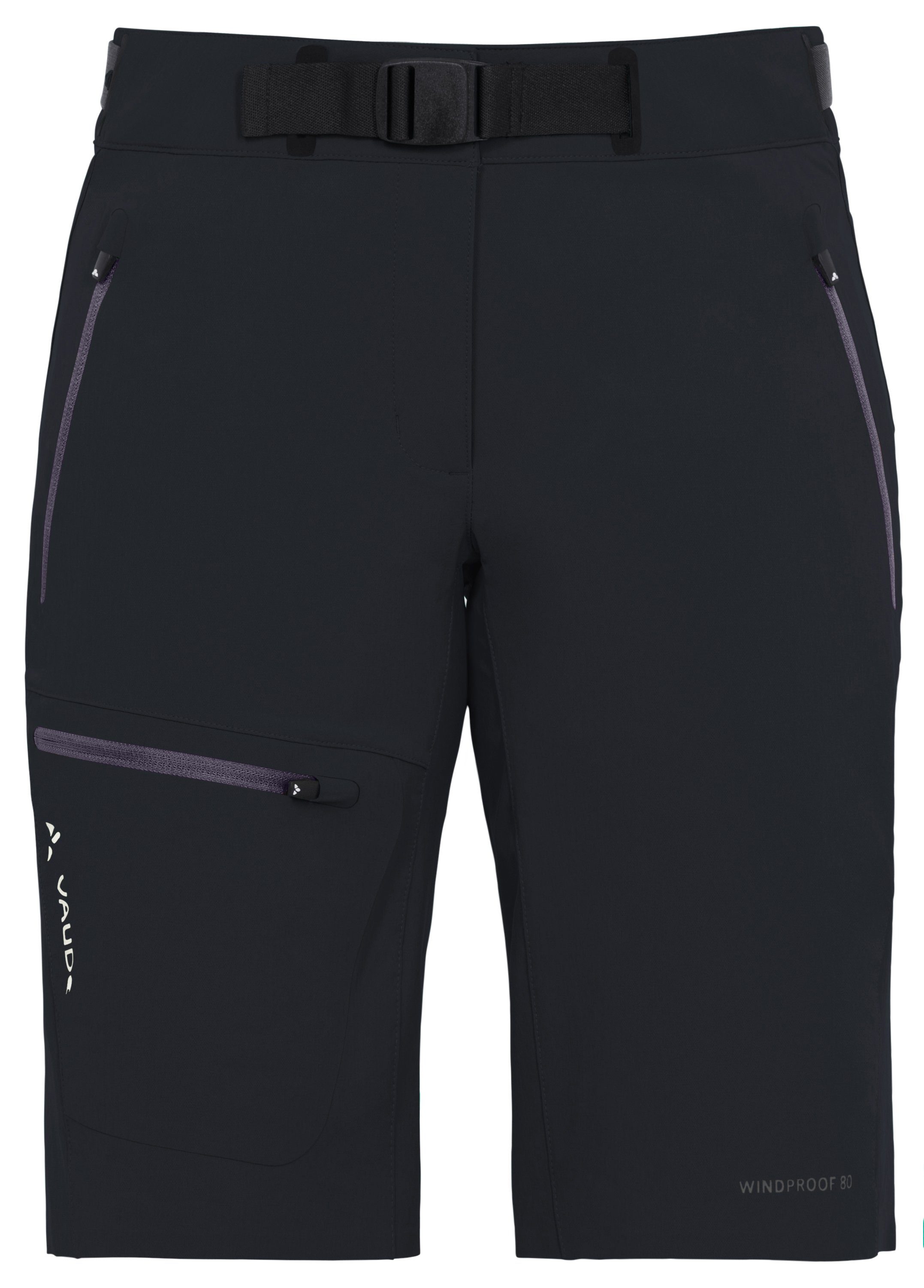 VAUDE Funktionshose Women's Grüner Knopf (1-tlg) Badile Shorts black/black