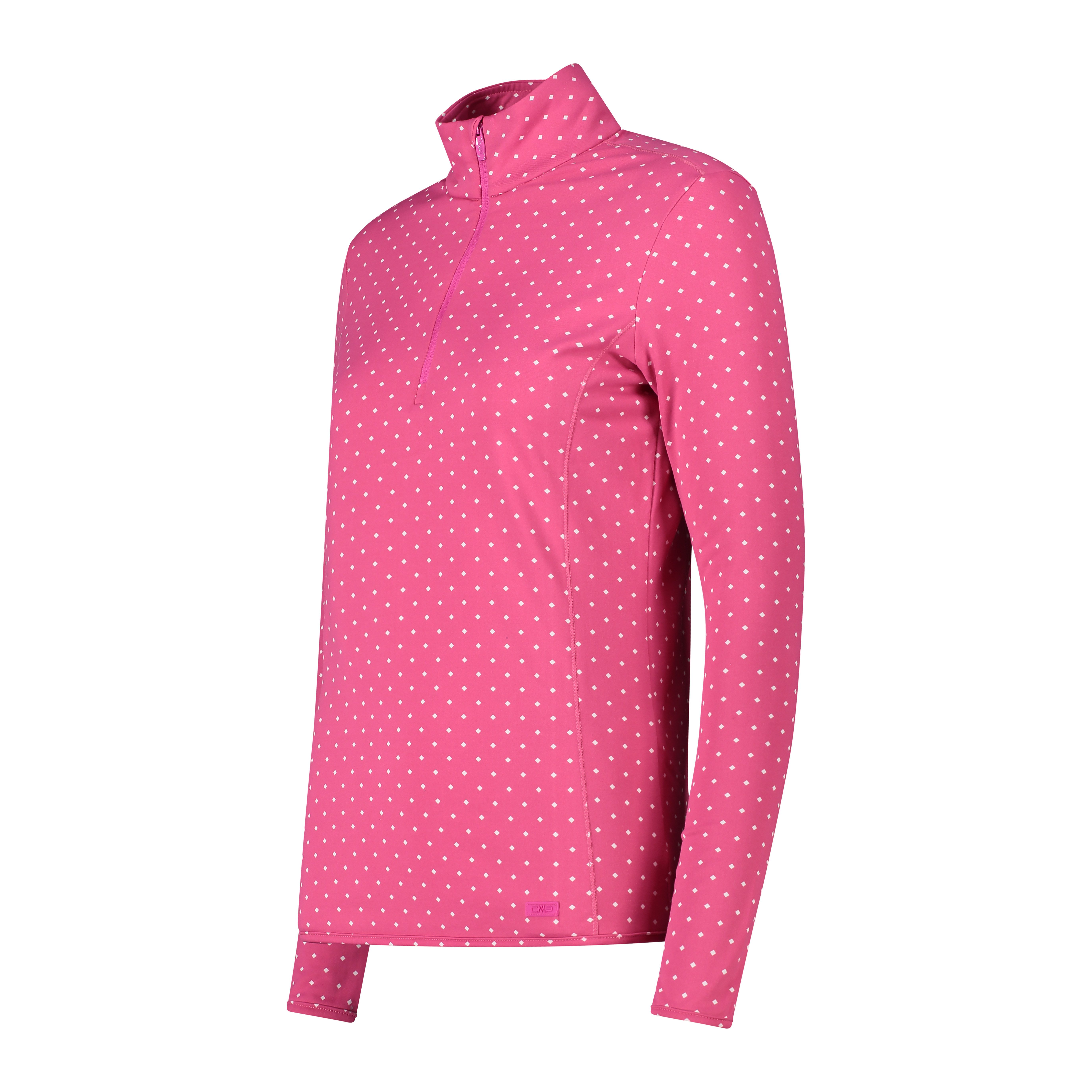 CMP Fleecejacke CMP Damen Langarmshirt Woman Printed Sweat 34L4306