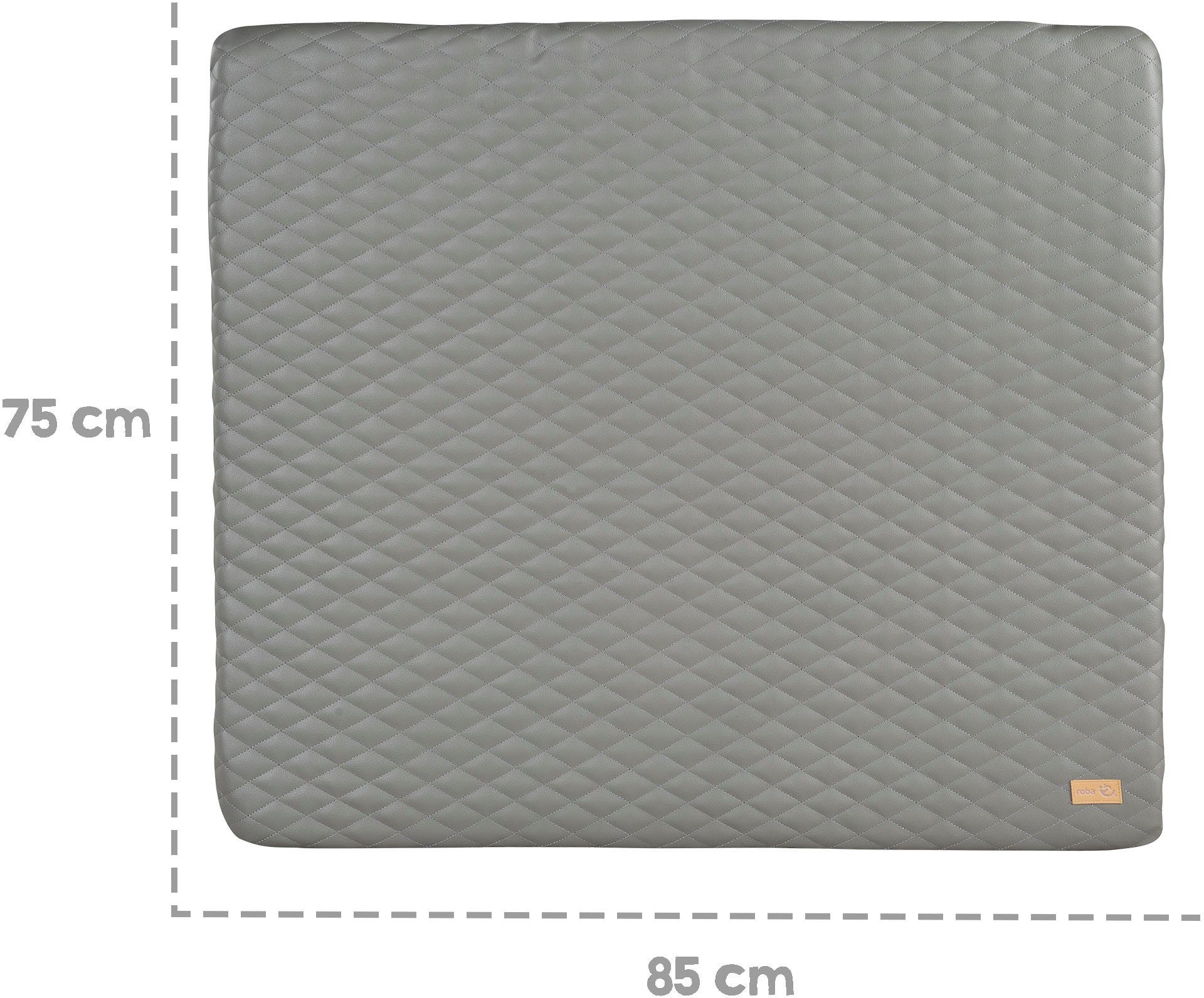 roba® Wickelauflage Luxe, stone gesteppt – Bild 4 von 5