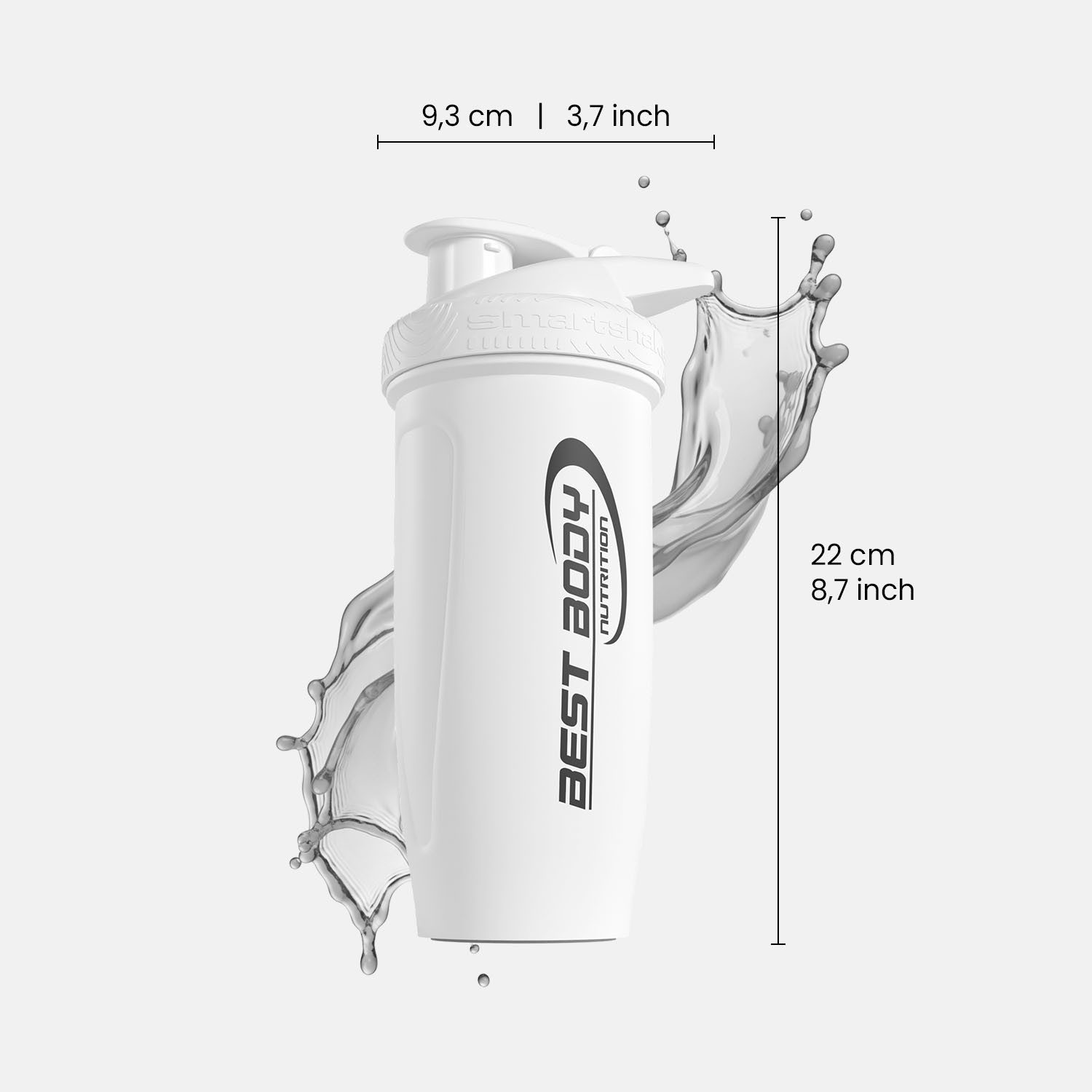 Best Body Nutrition Protein Shaker Edelstahl Shaker - Design Best Body Nutrition