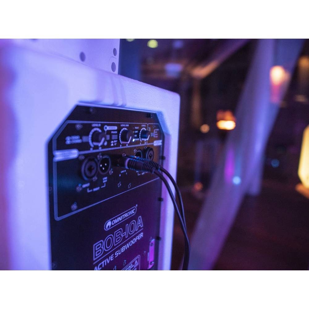 Omnitronic Subwoofer aktiv Subwoofer (Bluetooth)