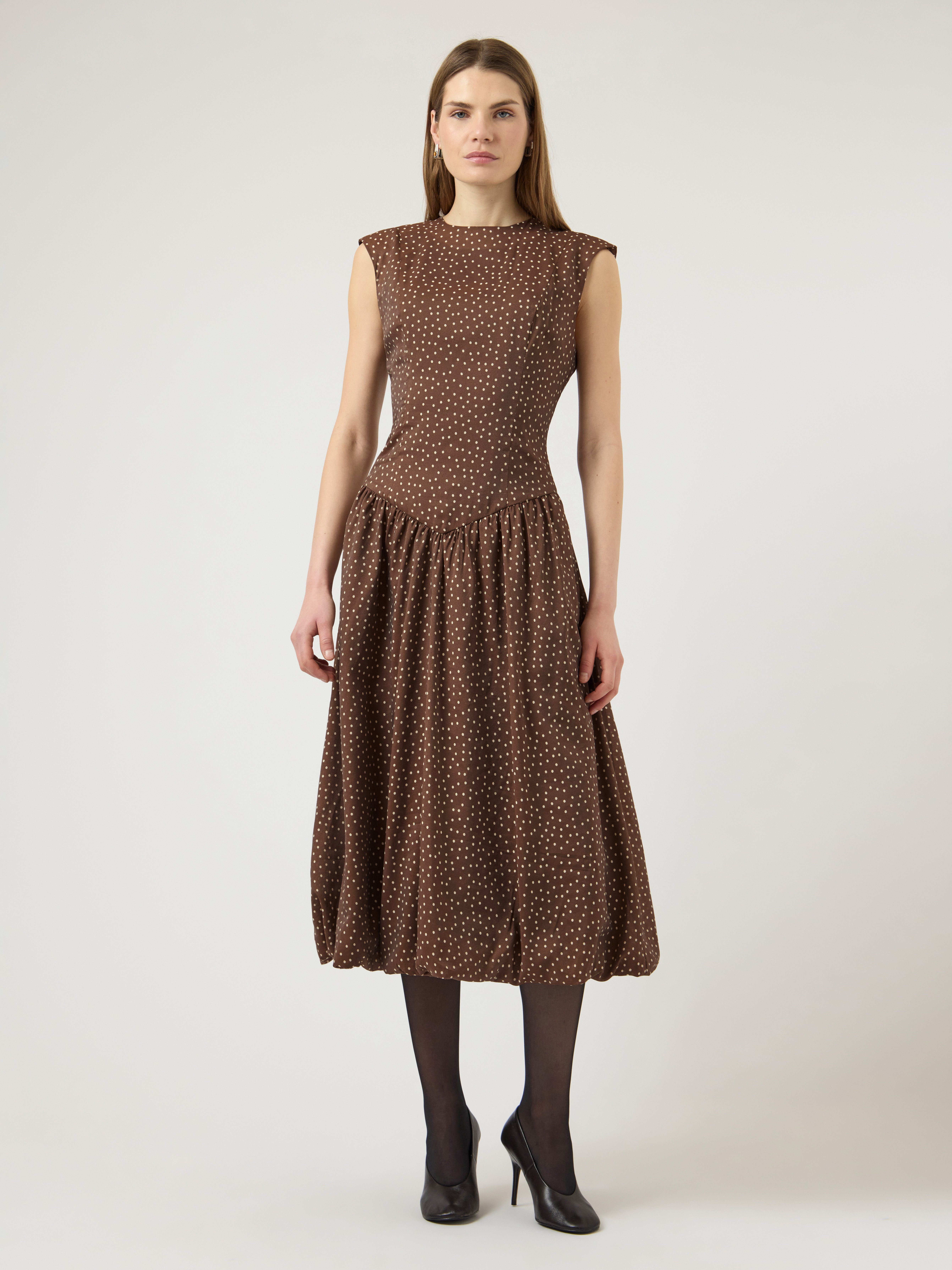Y.A.S Sommerkleid YASKRISSI SL BUBBLE HEM LONG DRESS NOOS