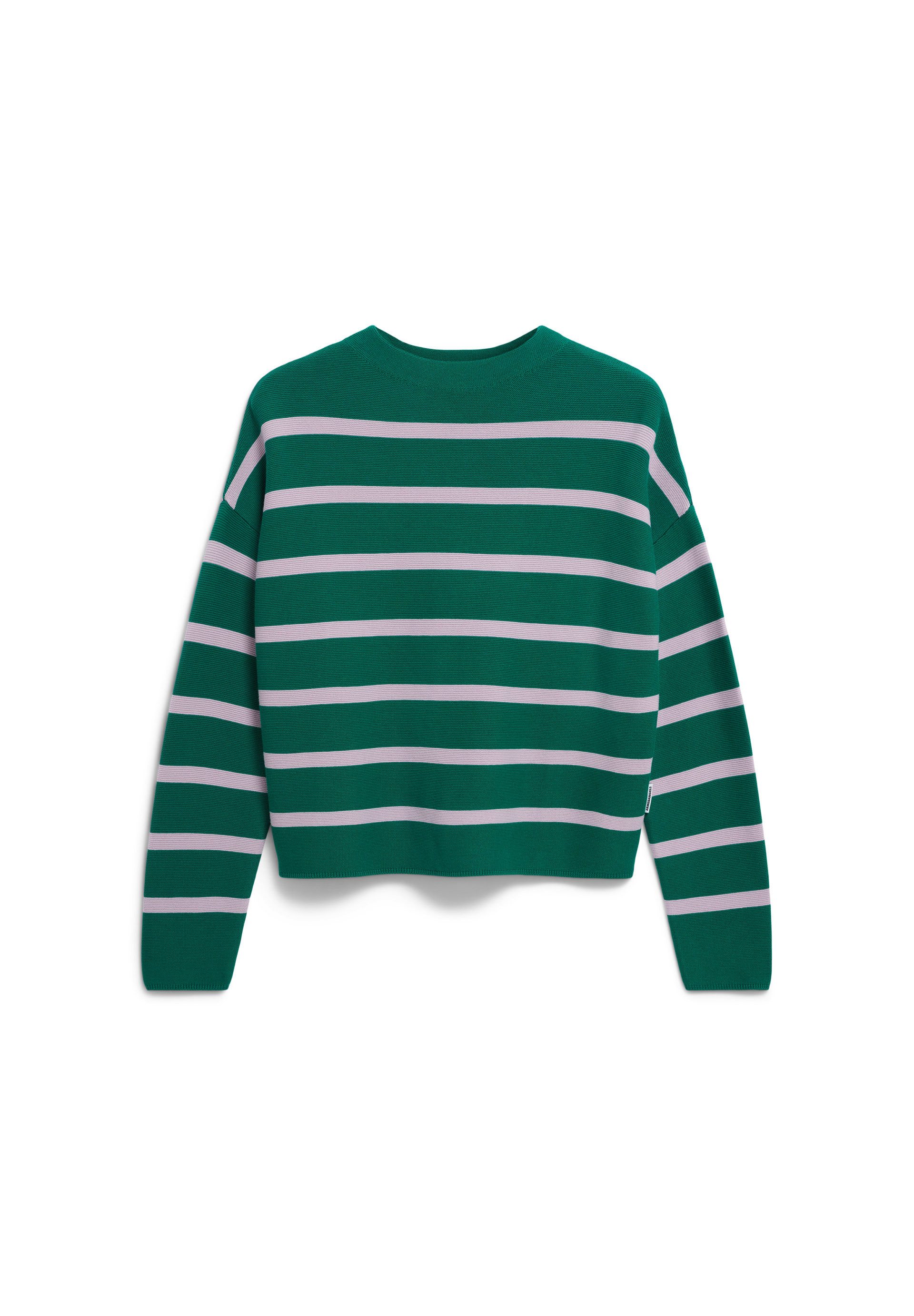 Strickpullover MERINAA STRIPES Pullover aus Bio-Baumwolle