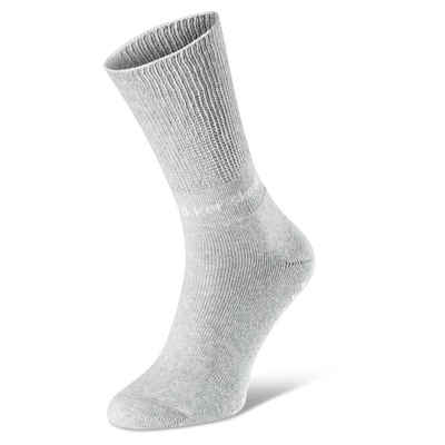 footart Diabetikersocken ABS Diabetiker Socken m. extrem dehnfähigem Netzbund Diabetes Strümpfe (2 Paar) verstärkt im Knöchelbereich