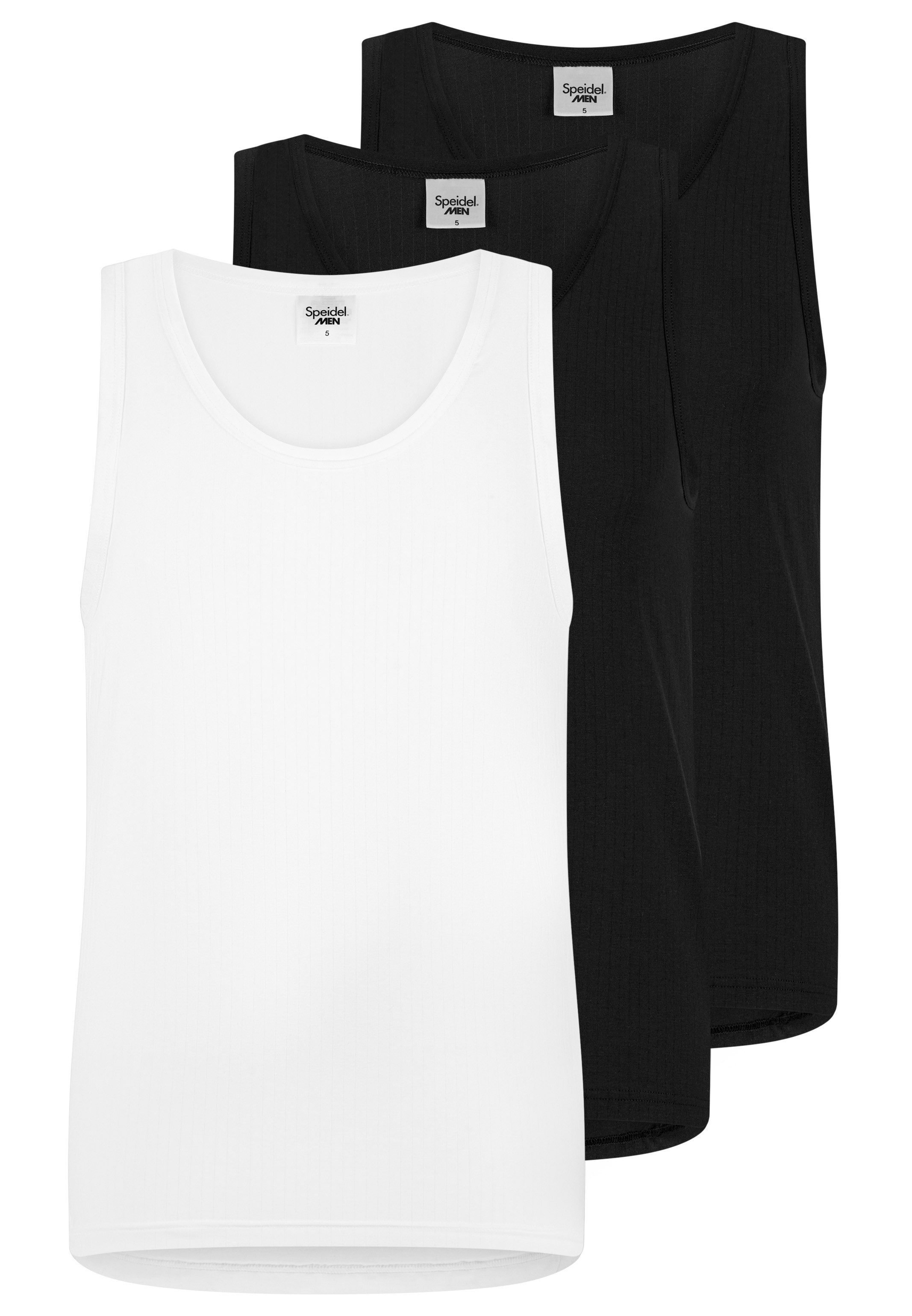 Speidel Unterhemd 3er Pack Sky.line (Spar-Set, 3-St) Unterhemd / Tanktop - Atmungsaktiv - Feine Materialmischung