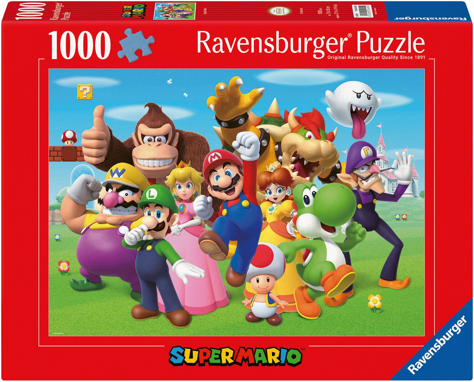 Ravensburger Puzzle Super Mario, 1000 Puzzleteile, Made in Germany günstig online kaufen