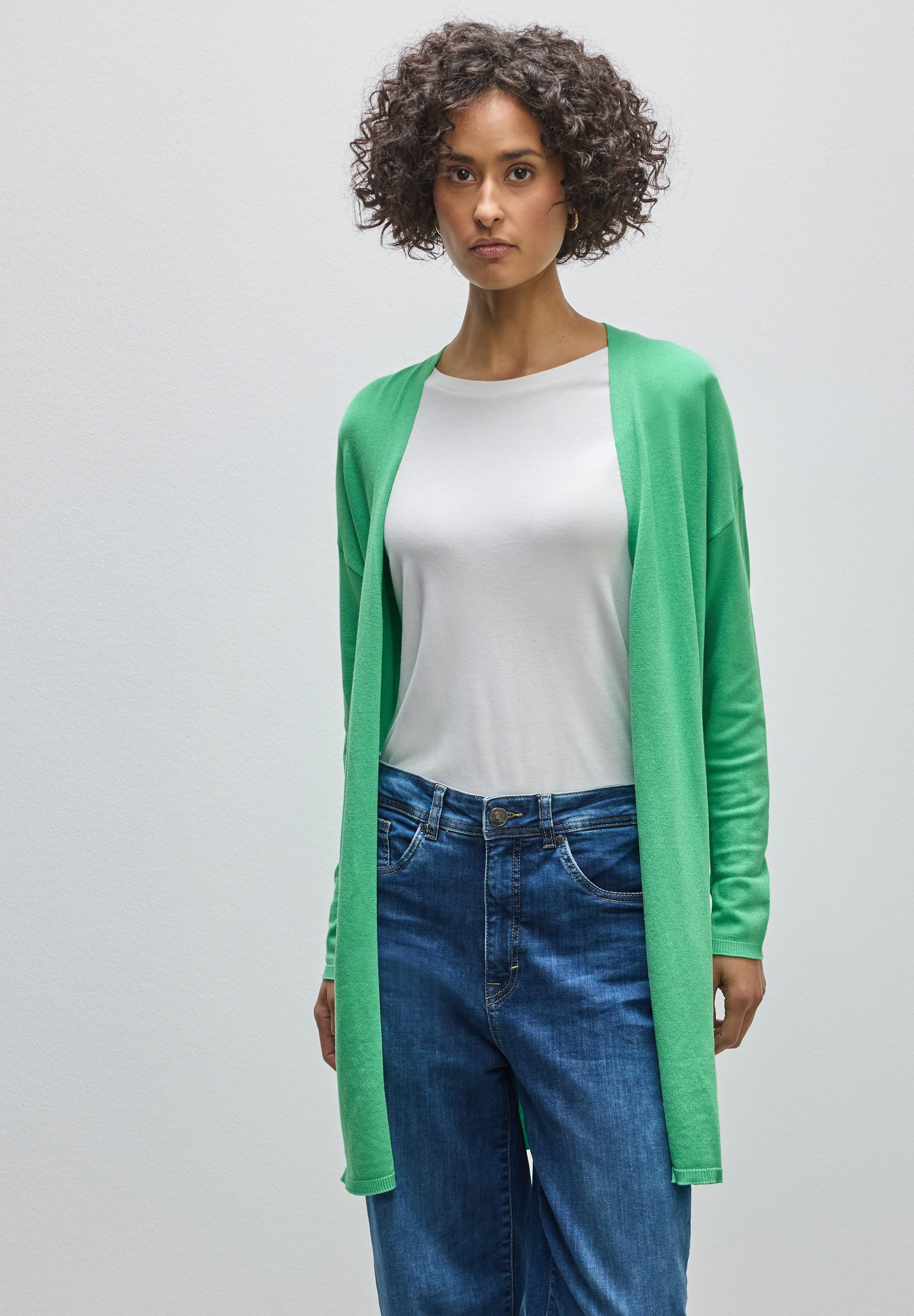 STREET ONE Strickjacke aus softer Viskose