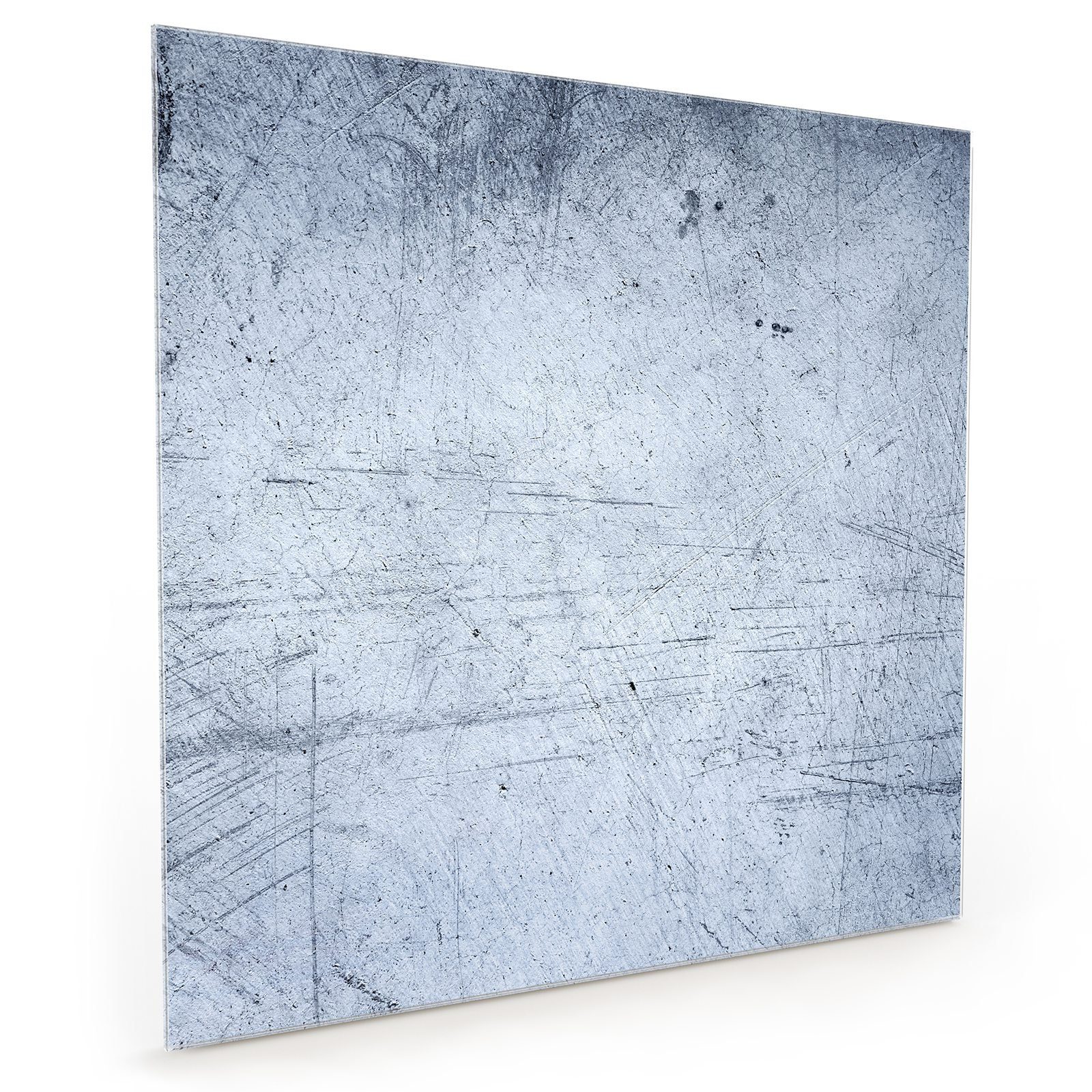 Spritzschutz Küchenrückwand Grober Glas blauer Hintergrund Primedeco