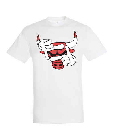 Youth Designz T-Shirt Bulls Sport Herren T-Shirt mit modischem Frontprint