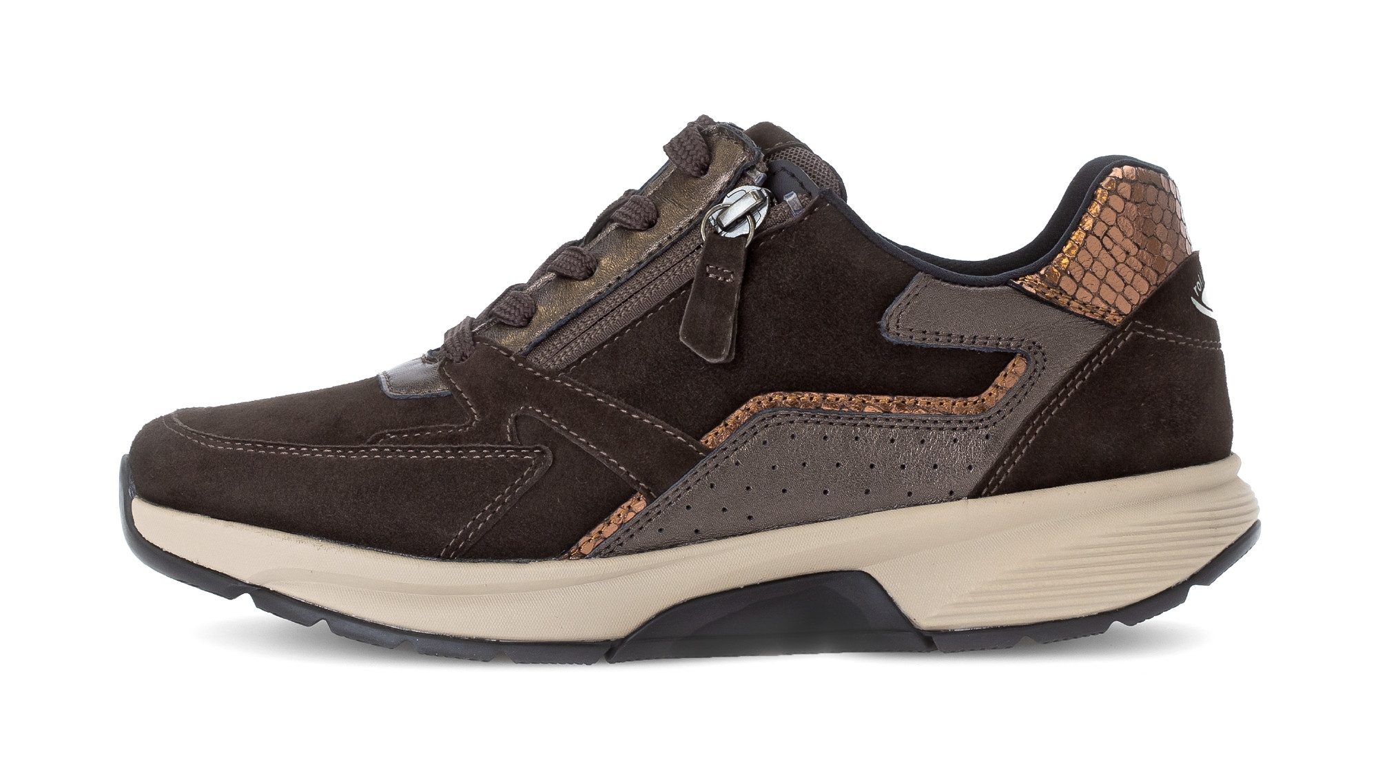 Gabor Rollingsoft Keilsneaker, Schnürer, Halbschuh, Freizeitschuh mit zusät günstig online kaufen