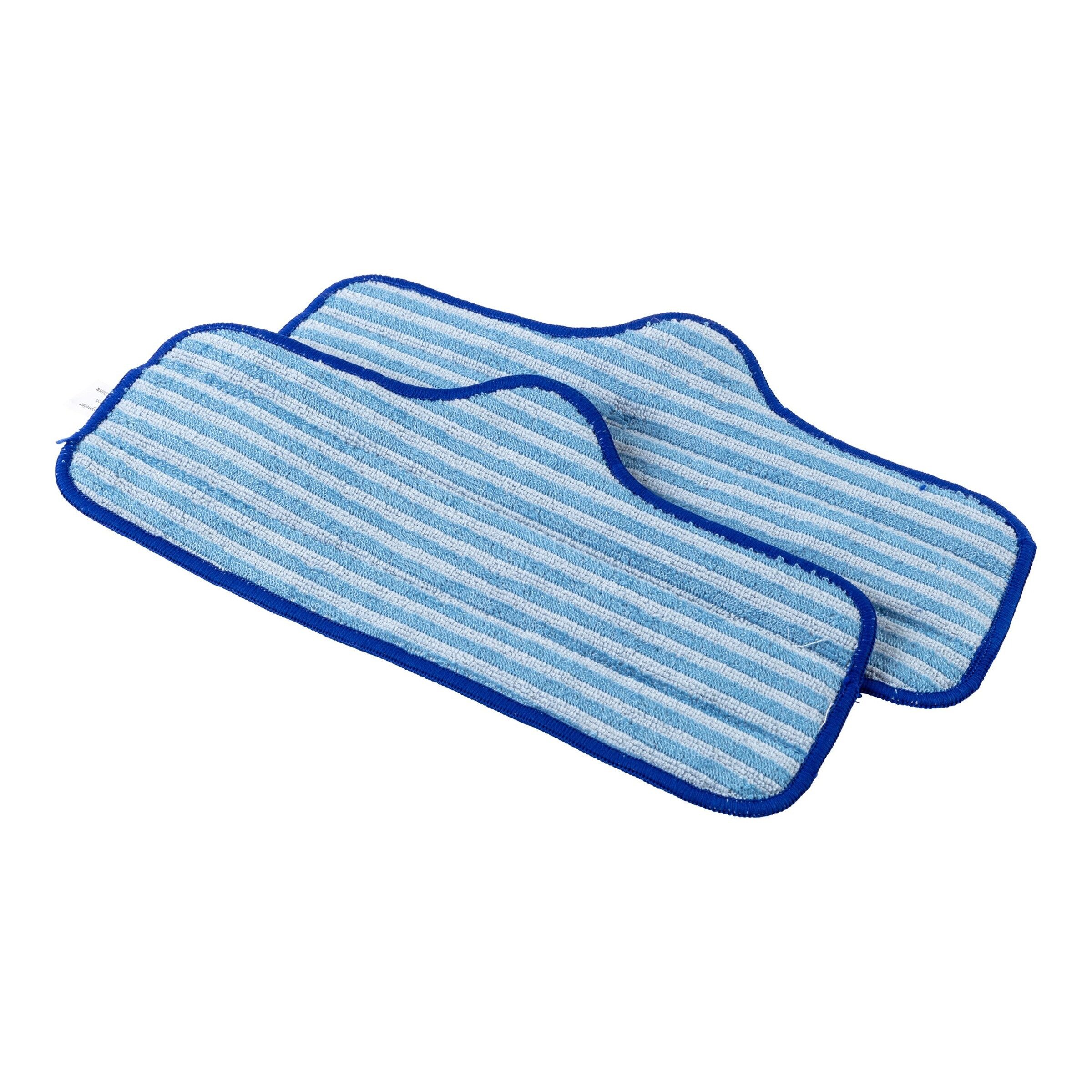 genialo Ersatzpads 2er Pack Wischpads Wiederverwendbar für Dampfreiniger Wischbezug (2-tlg)