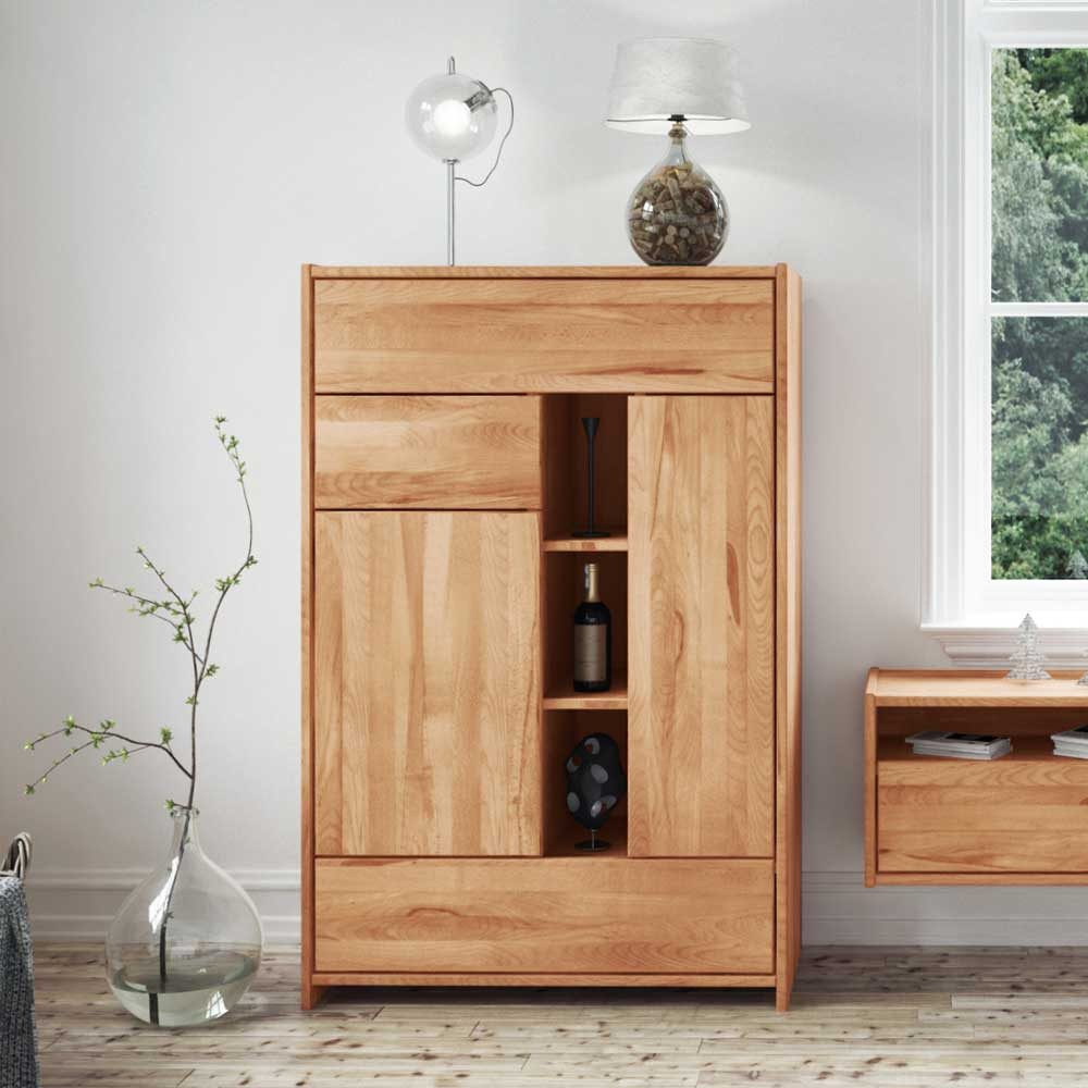 Pharao24 Kommode Duben, aus Massivholz