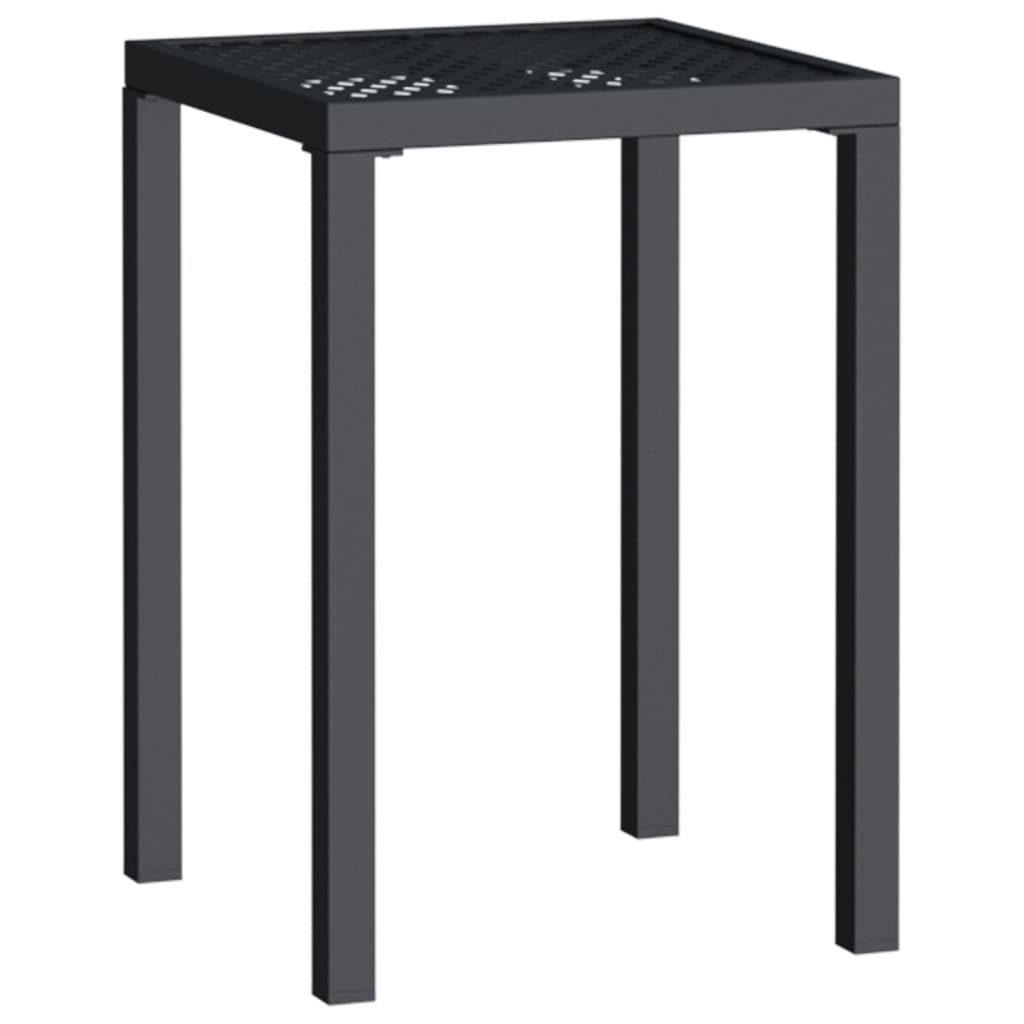 vidaXL Gartentisch Gartentisch Anthrazit 50x50x72 cm günstig online kaufen