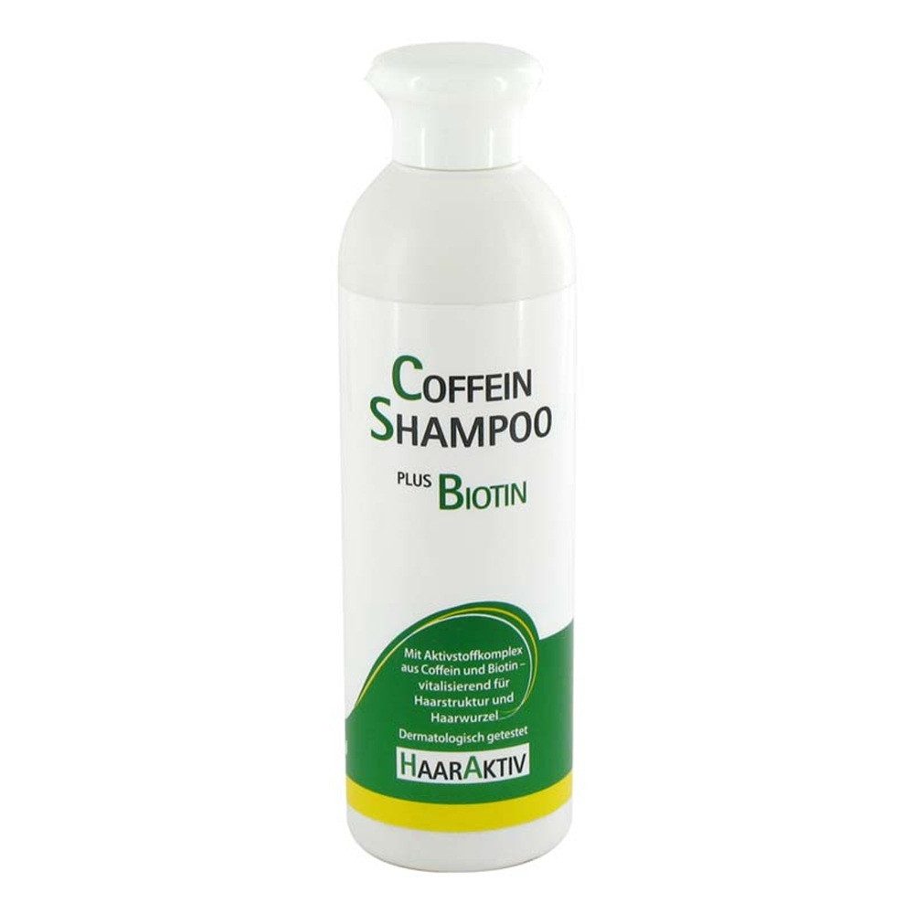Avitale GmbH Haarshampoo Coffein plus Biotin Shampoo, Vitalisierend für Haarstruktur und Haarwurzel