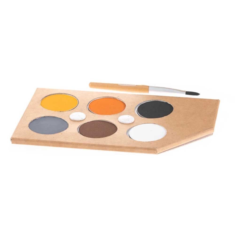 Namaki Theaterschminke Schminkset - 6-Farben Wilde Tiere