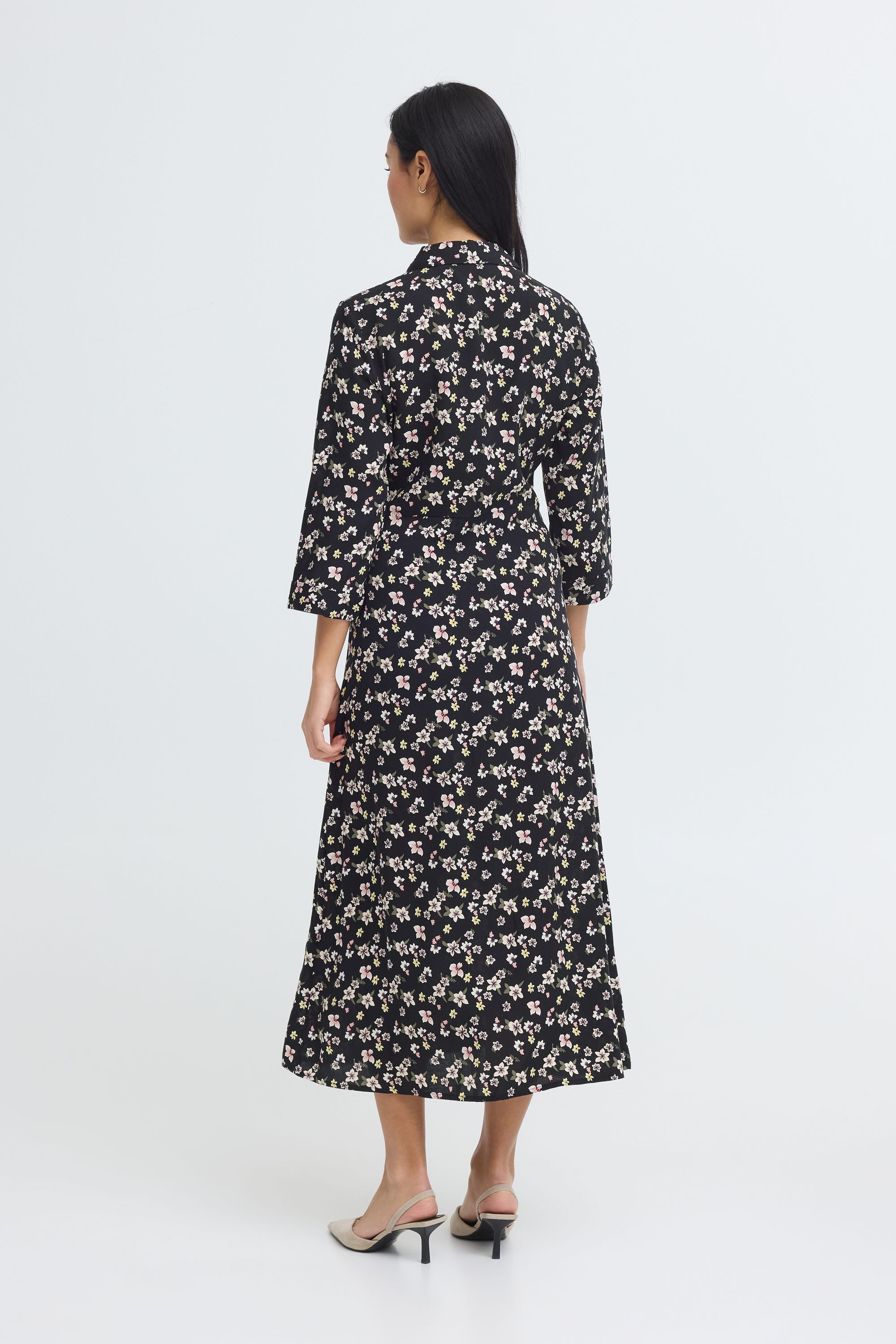 OXMO Midikleid OXNIlla A-Linie Midi Kleid – Bild 4 von 5