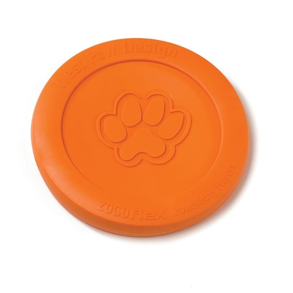 Hundefrisbee L Orange Hunde-Ballschleuder Zogoflex Zisc 1937 Gr. Orange