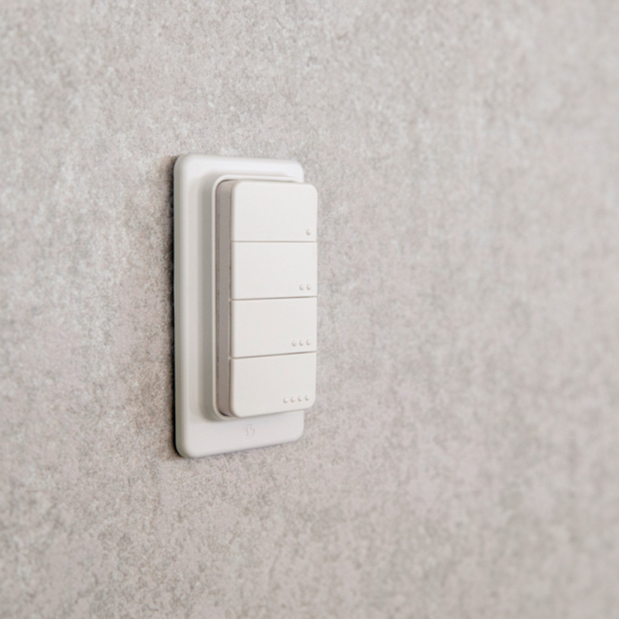 Shelly Shelly BLU RC Button 4, Taster Smarter Lichtschalter