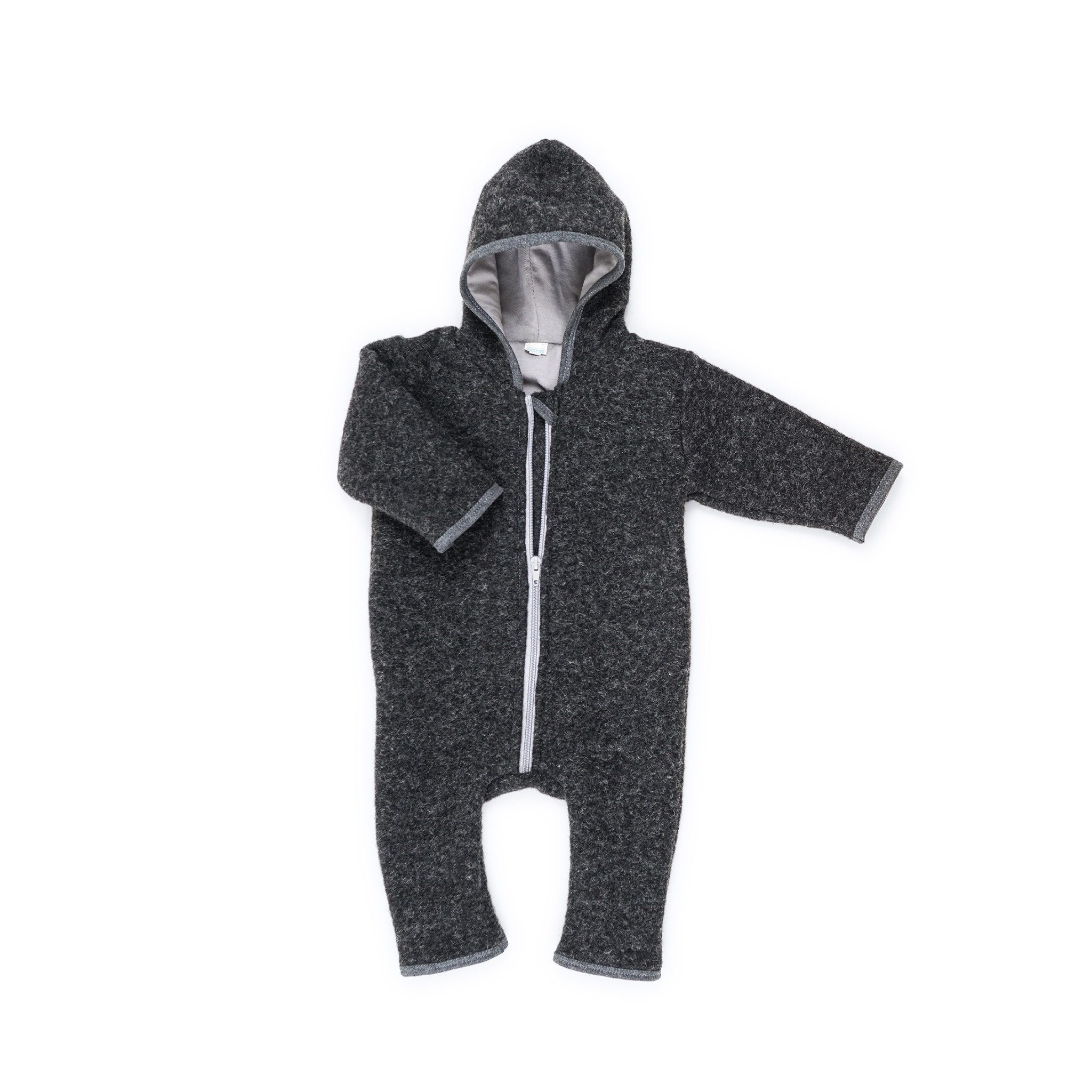 Liebes von priebes Schlafoverall Wanda Wollwalk Overall mit Jersey