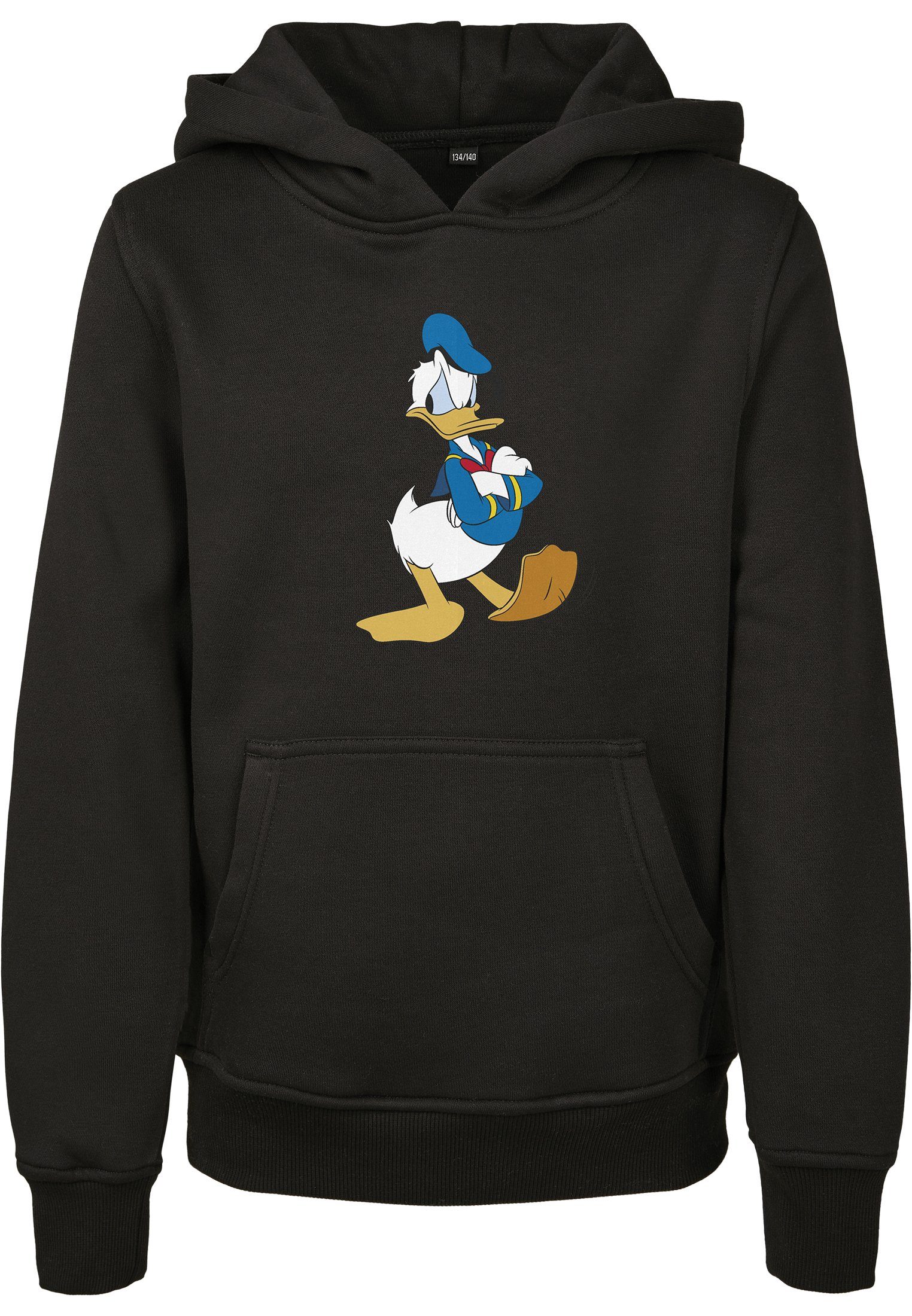 (1-tlg) Hoodie Kinder Donald Duck Pose MisterTee Hoody Kids