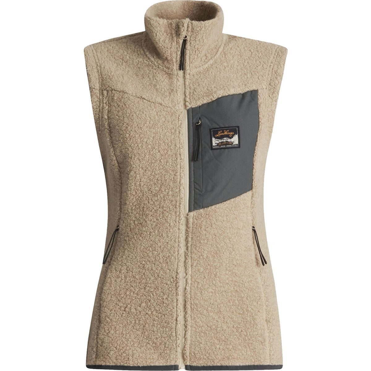 Lundhags Funktionsweste Flok Wool Pile Vest W Ideal für Outdoor-Aktivitäten, bietet diese Weste Komfort