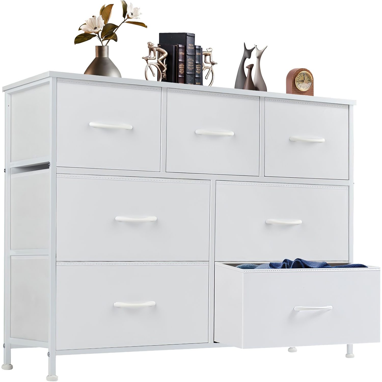 SURFOU Sideboard Kommode mit 7 Schubladen günstig online kaufen