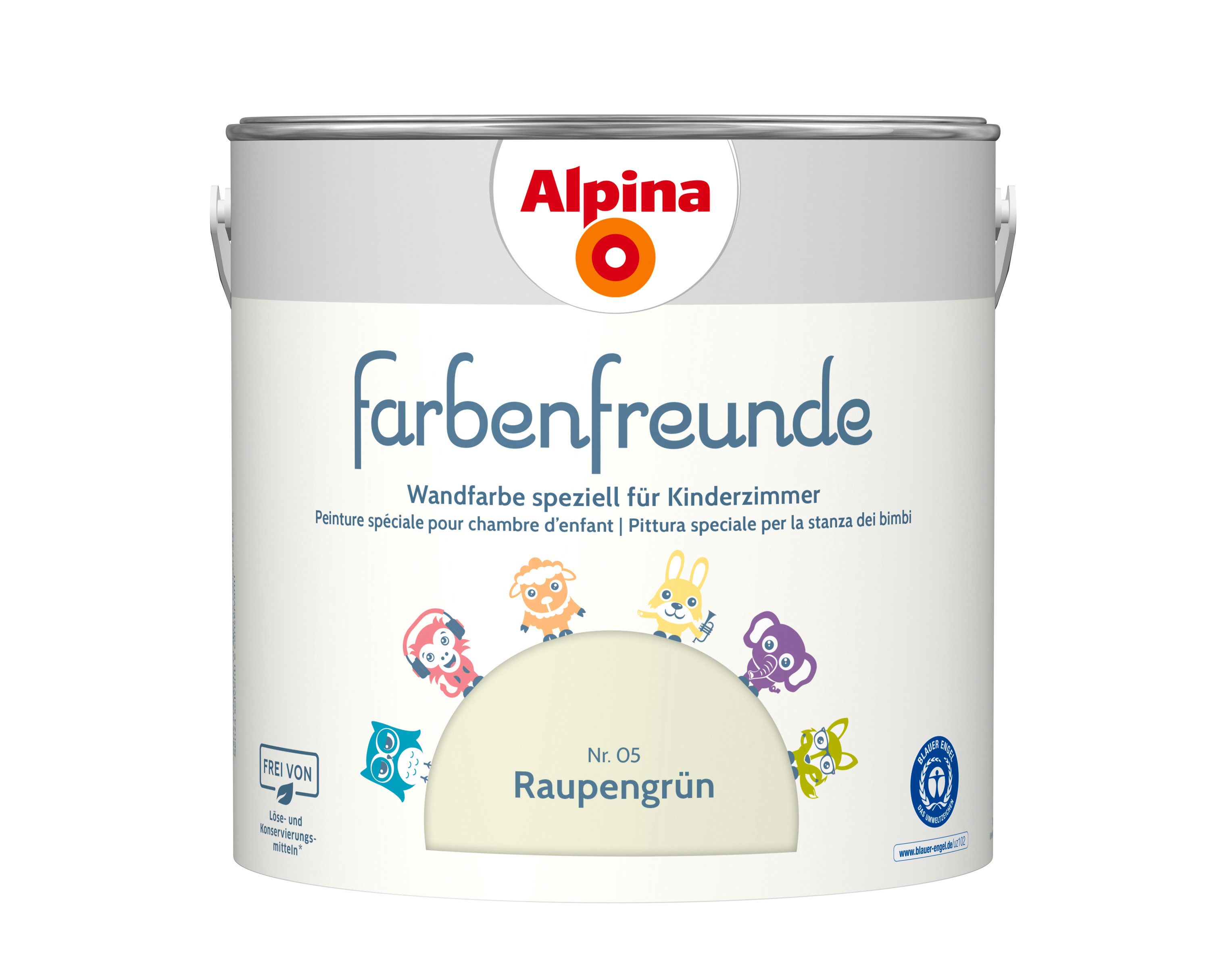 Alpina Wandfarbe Farbenfreunde 2,5 Liter matt
