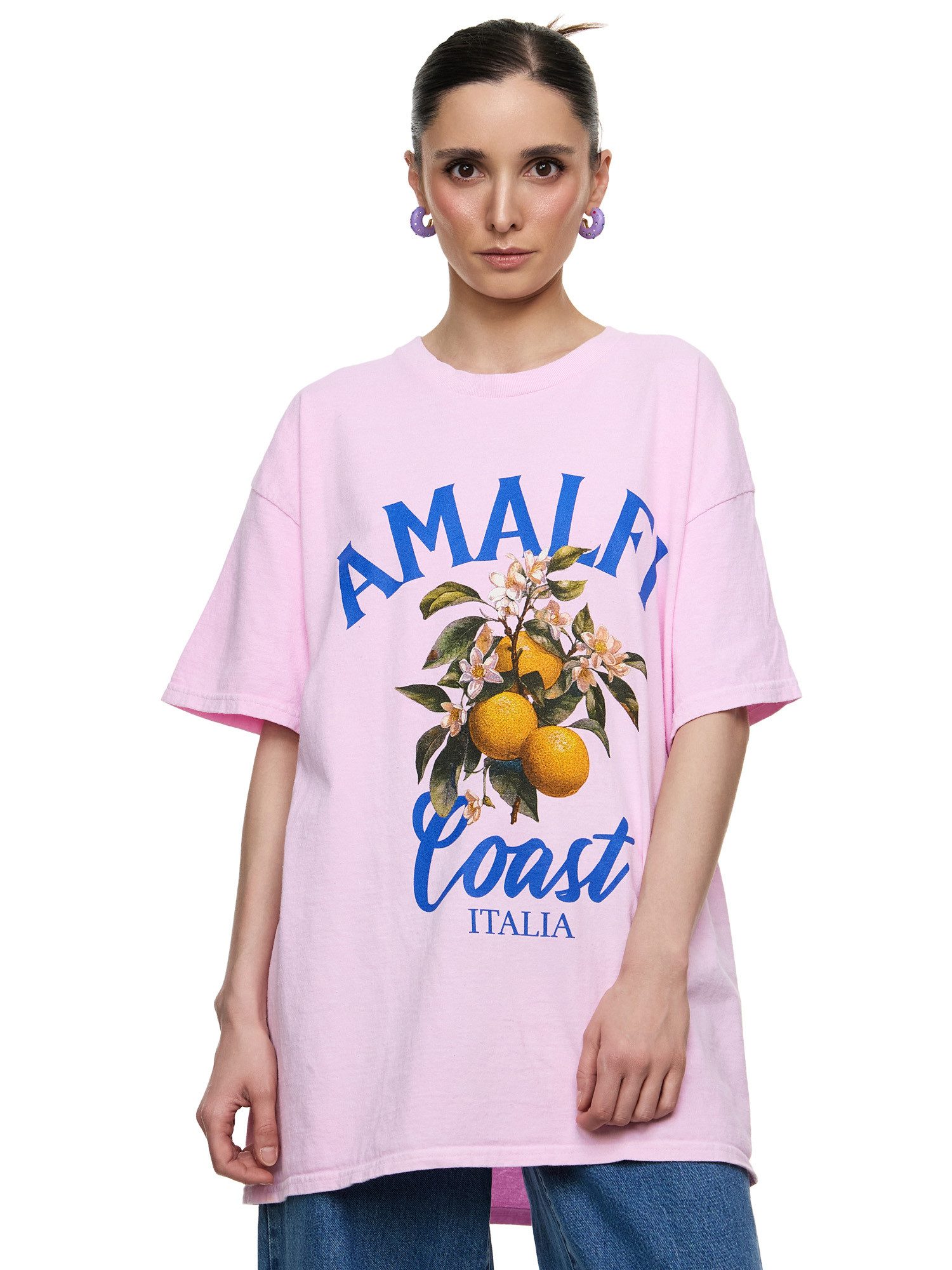 Worldclassca T-Shirt Worldclassca Oversized Print Amalfi günstig online kaufen