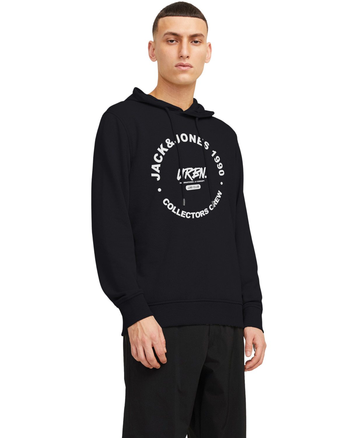 Jack & Jones Hoodie mit Kängurutasche, mit Kapuze, mit Logodruck