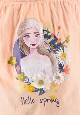 Disney Frozen T-Shirt & Shorts Bekleidungs-Set Eiskönigin Elsa (2-tlg)