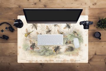 MuchoWow Gaming Mauspad Eine Illustration einer Gruppe von Bienen (1-St), Büro für Tastatur und Maus, Mousepad Gaming, 90x60 cm, XXL, Großes