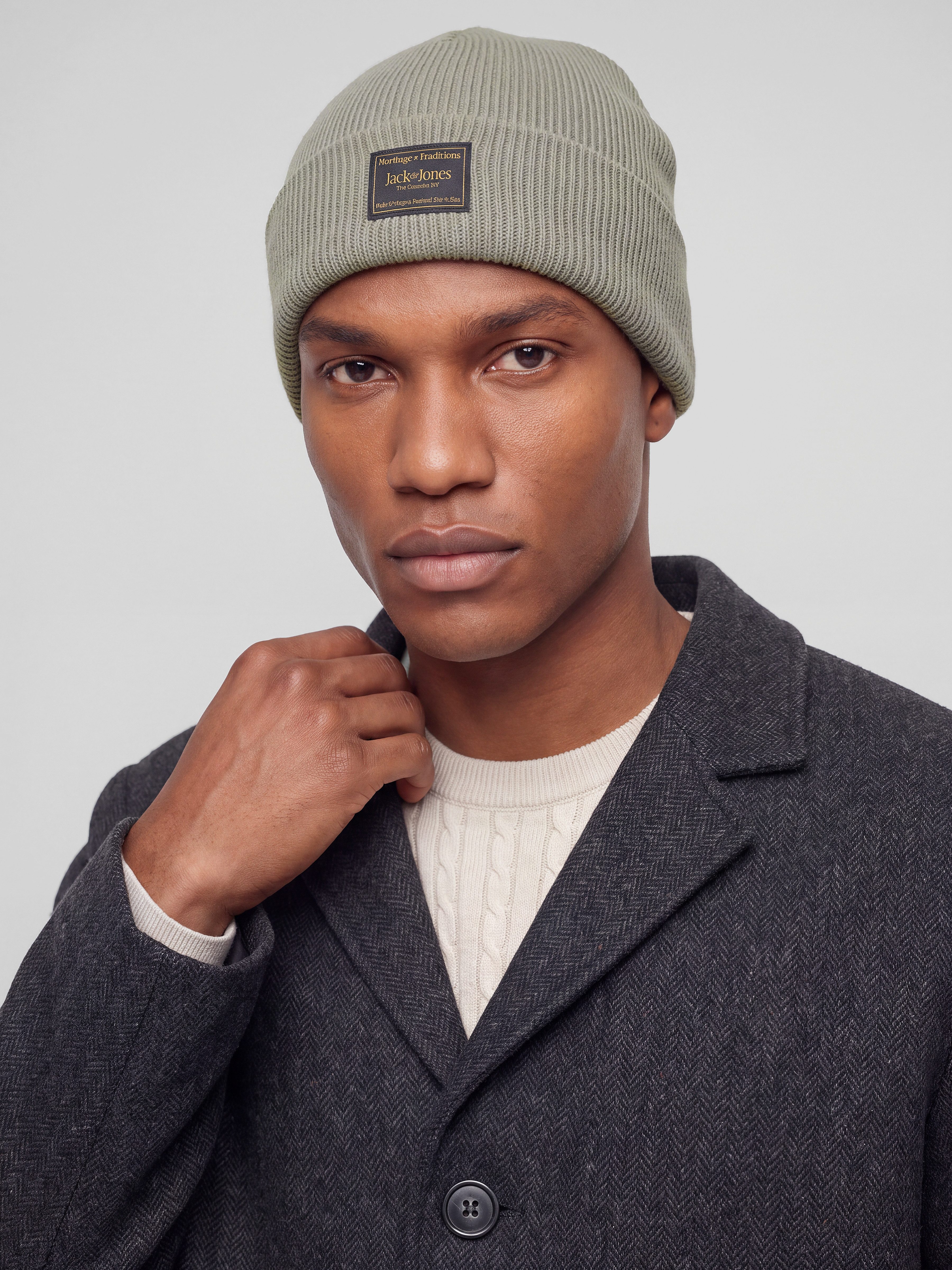 Jack & Jones Beanie JACATTITUDE REGULAR BEANIE SN Baumwolle, Einheitsgröße