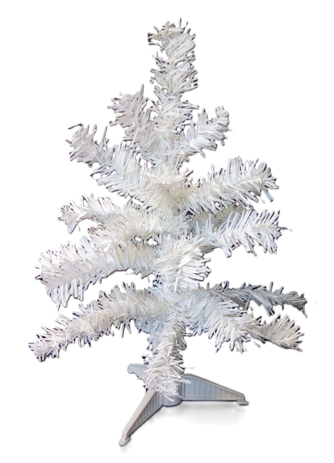 NOOR Künstlicher Weihnachtsbaum Künstlicher Weihnachtsbaum weiß 60cm Weihnachtsdeko Tannenbaum Tanne