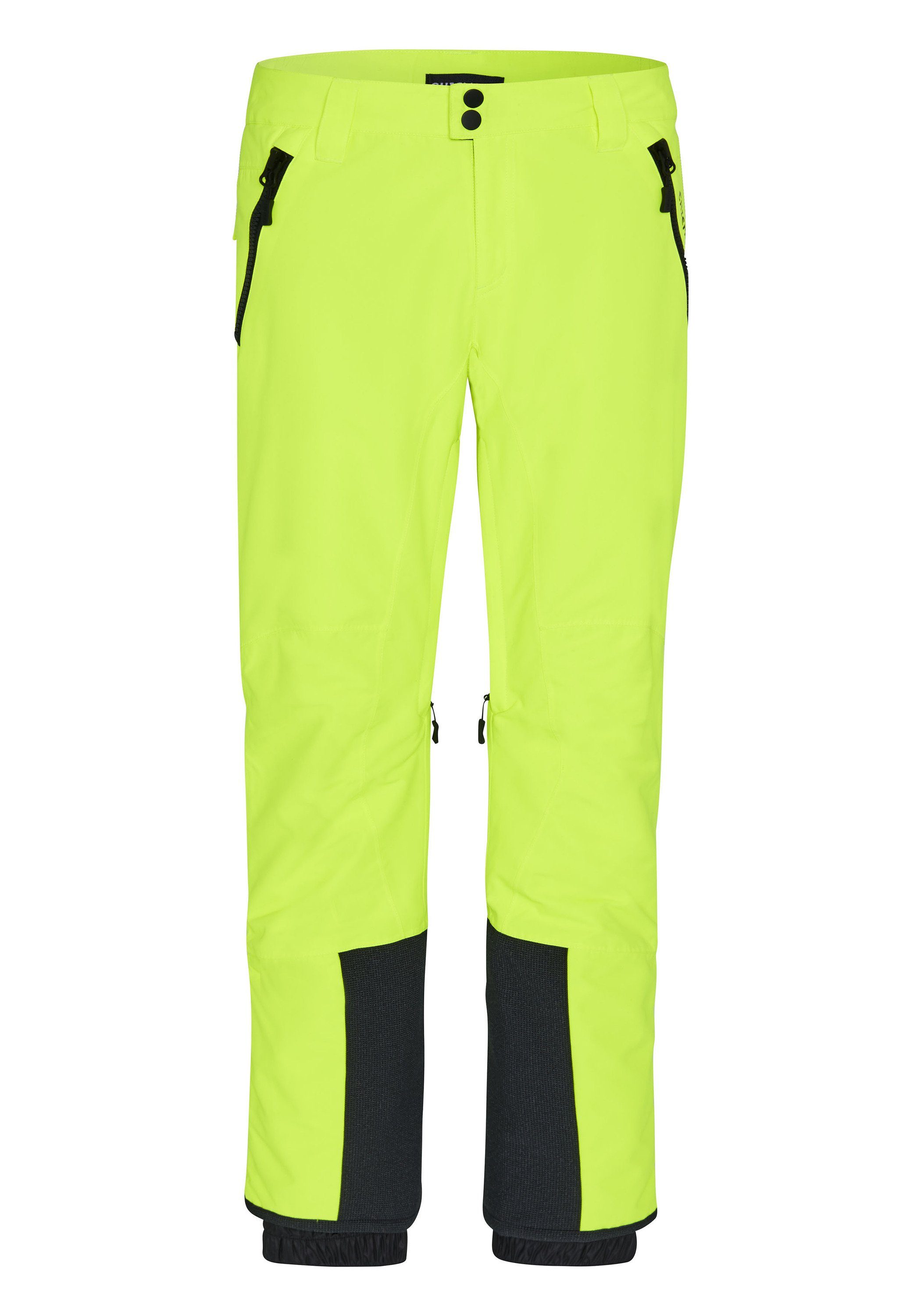 Chiemsee Sporthose mit Schneefang (1-tlg) Yellow Safety