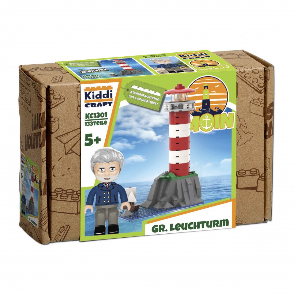 Kiddicraft Spiel, Moin - Großer Leuchtturm - deutsch