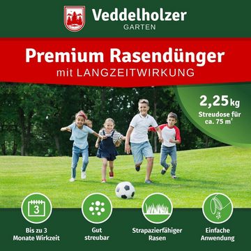 Veddelholzer Garten Rasendünger Mineralischer Rasendünger 3 Monaten Langzeitwirkung Frühjahr & Sommer