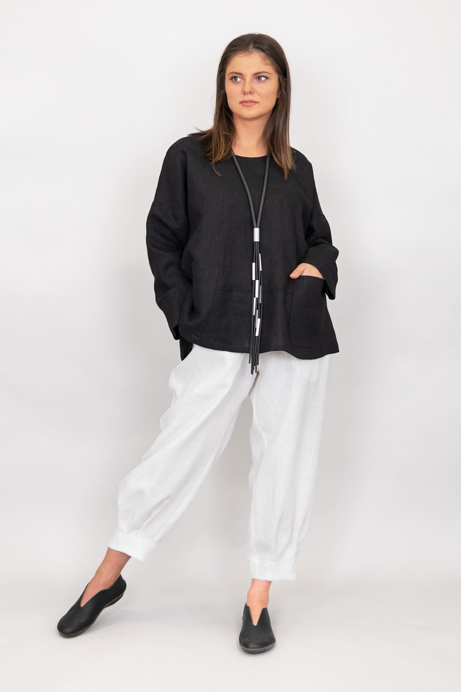 déjà vu Fashion Leinenhose Holiday Hose günstig online kaufen