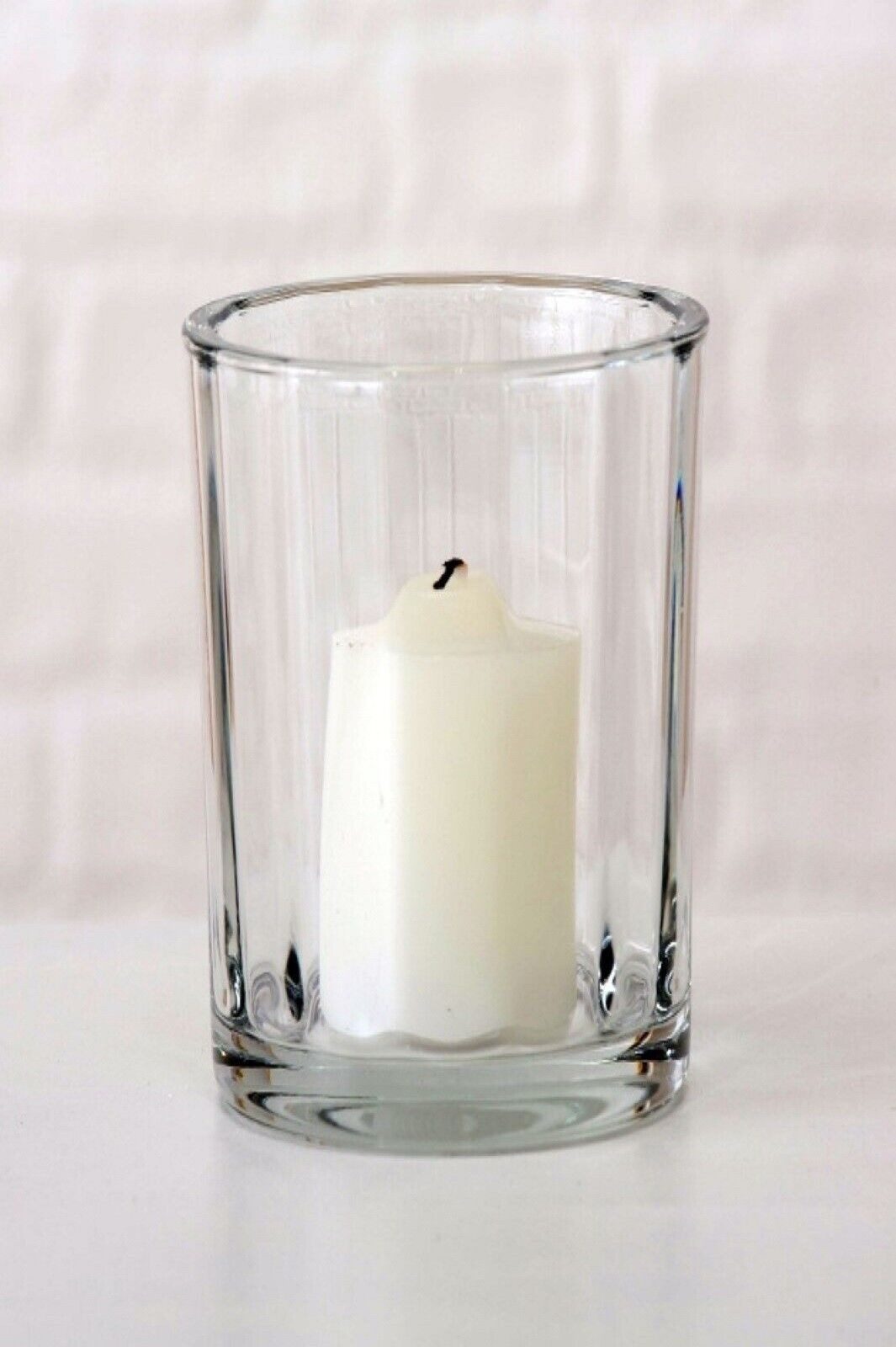 Windlicht Windlicht Tornado Glas klar H 14cm