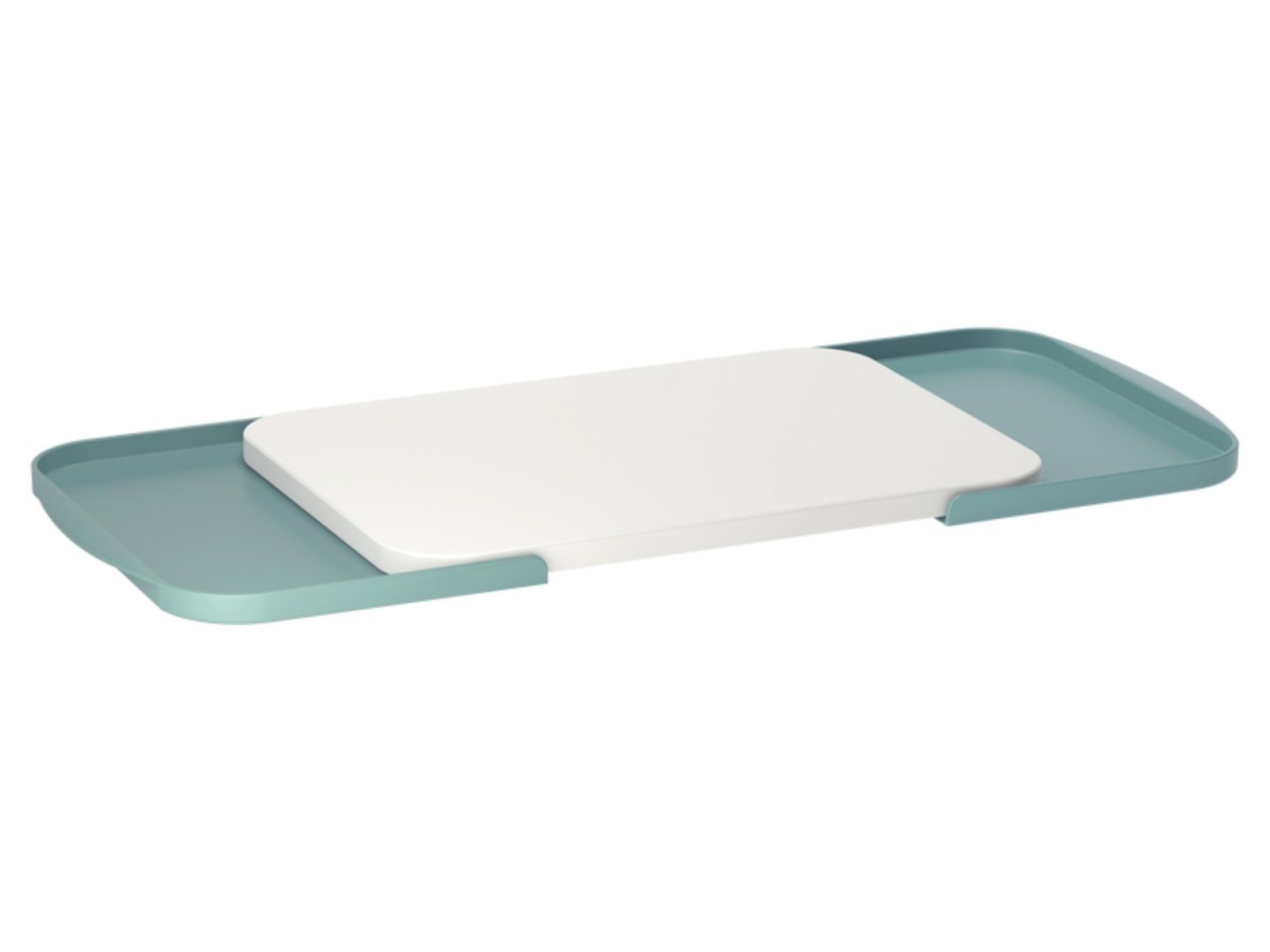 ROSTI Schneidebrett Separa Schneidebrett mit Schalen nordic green 39cm, Polyethylen, (Schneidebretter)