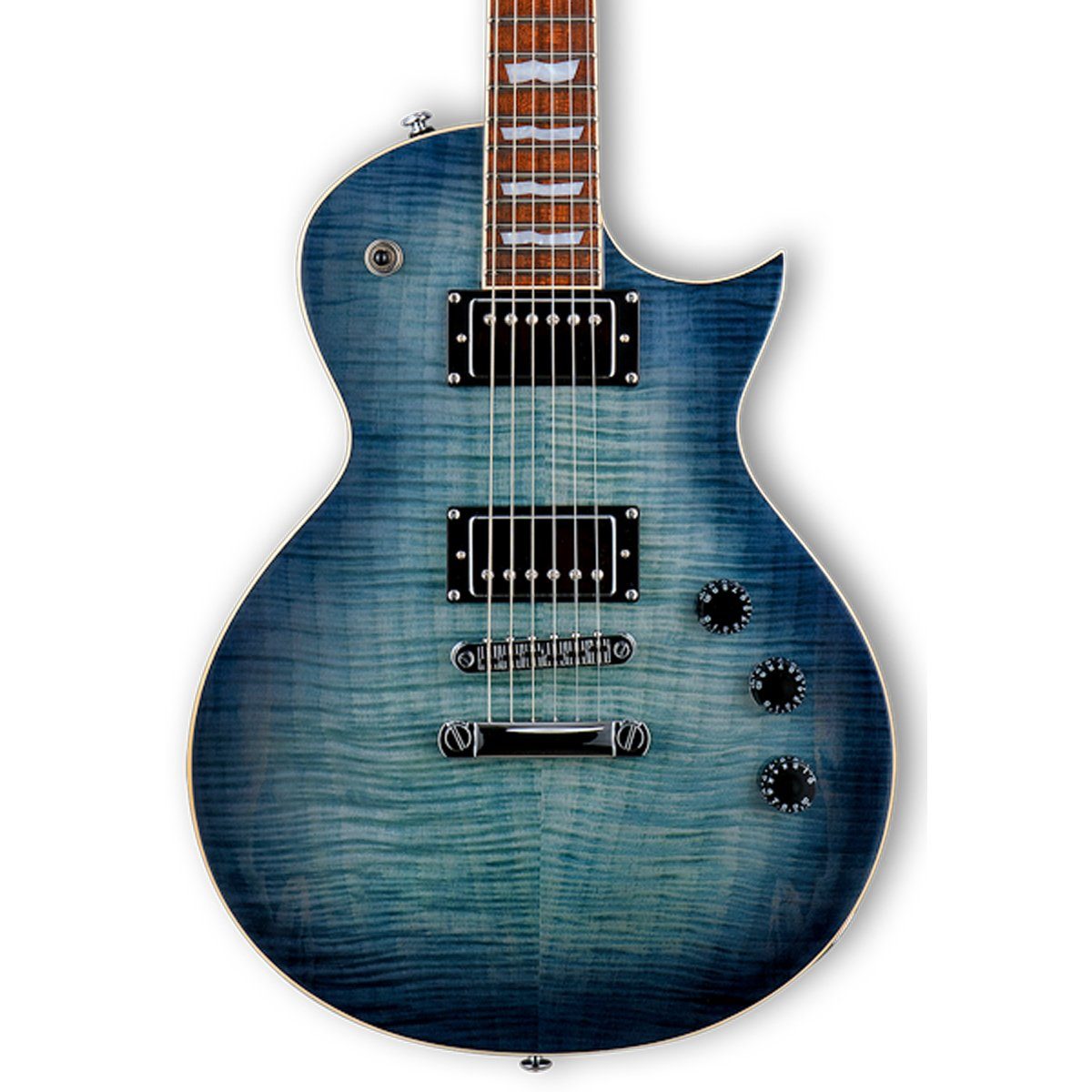 ESP E-Gitarre ESP LTD EC-256FM CB E-Gitarre Cobalt Blue