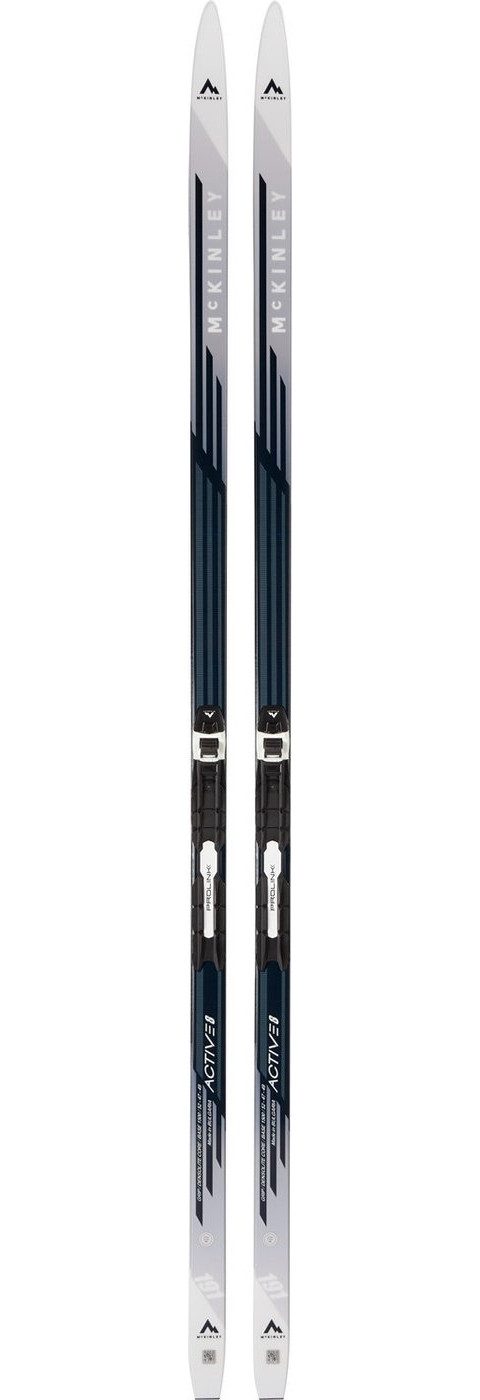 McKINLEY Langlaufbindung Langlauf-Set Active 8 GRP + Prolink Auto BLACK/WHITE