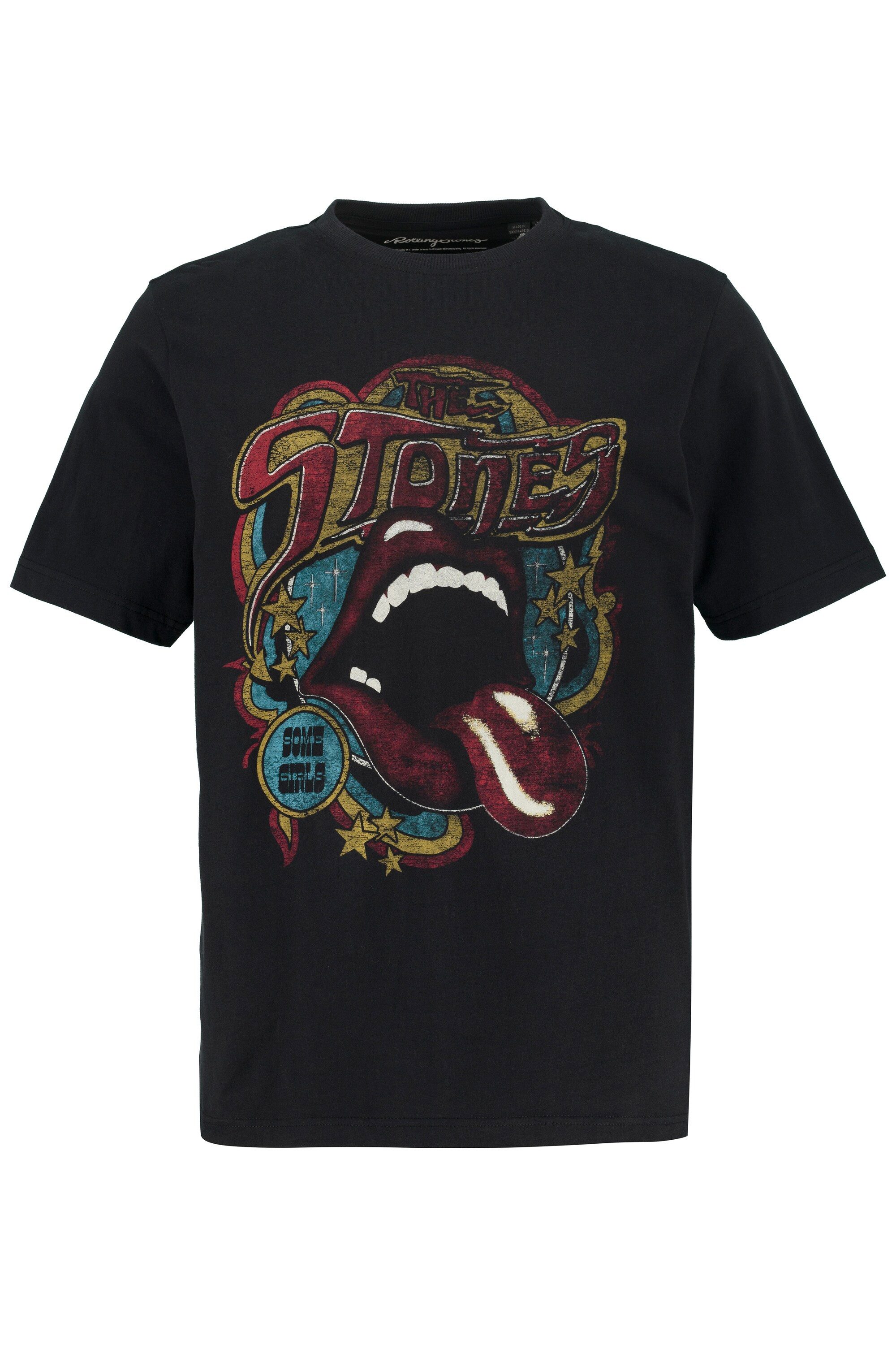 JP1880 T-Shirt T-Shirt Bandshirt Rolling Stones Halbarm bis 8 XL günstig online kaufen