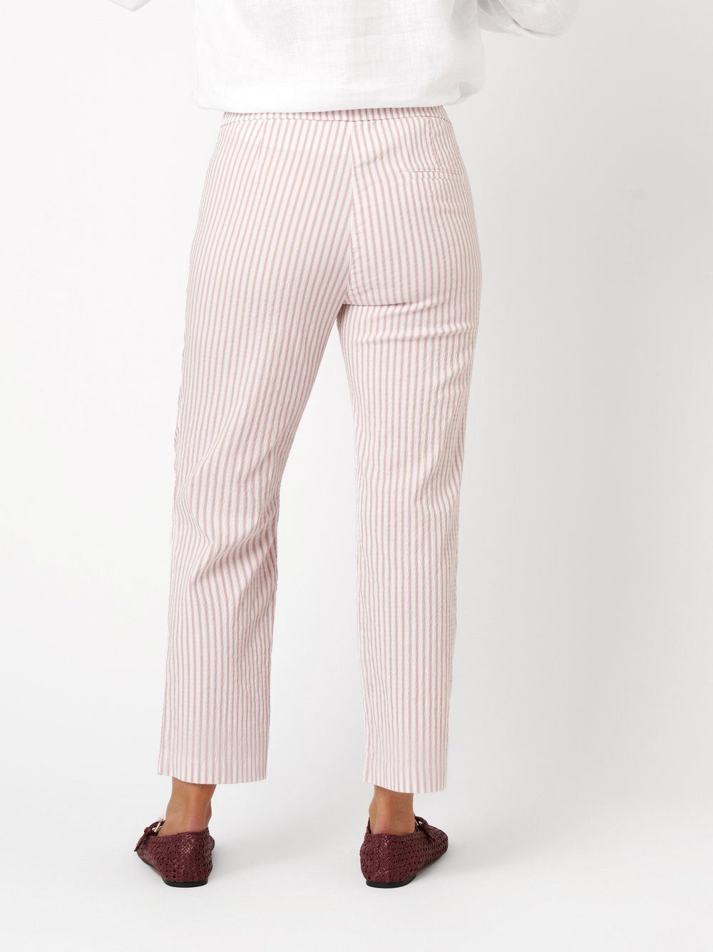 Relaxed by TONI Culotte Scarlet Wide 3/4 aus Seersucker
