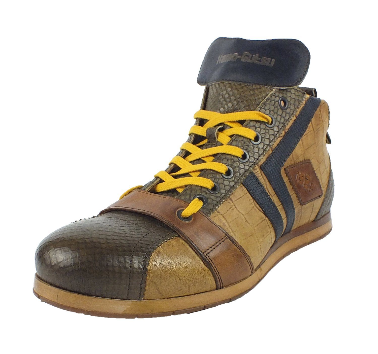 Herren Leder Halbschuhe Sneaker