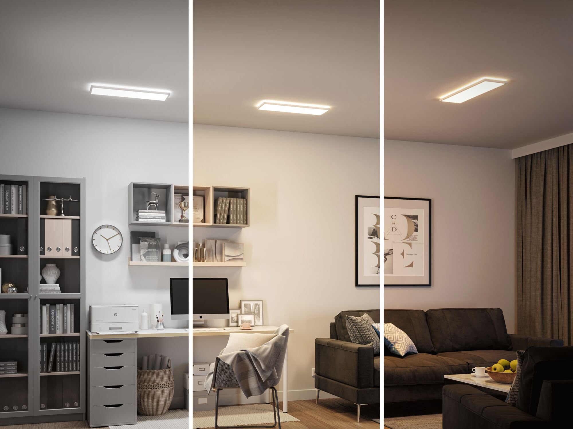 Shine, Panel Paulmann integriert, fest Atria LED Tageslichtweiß LED